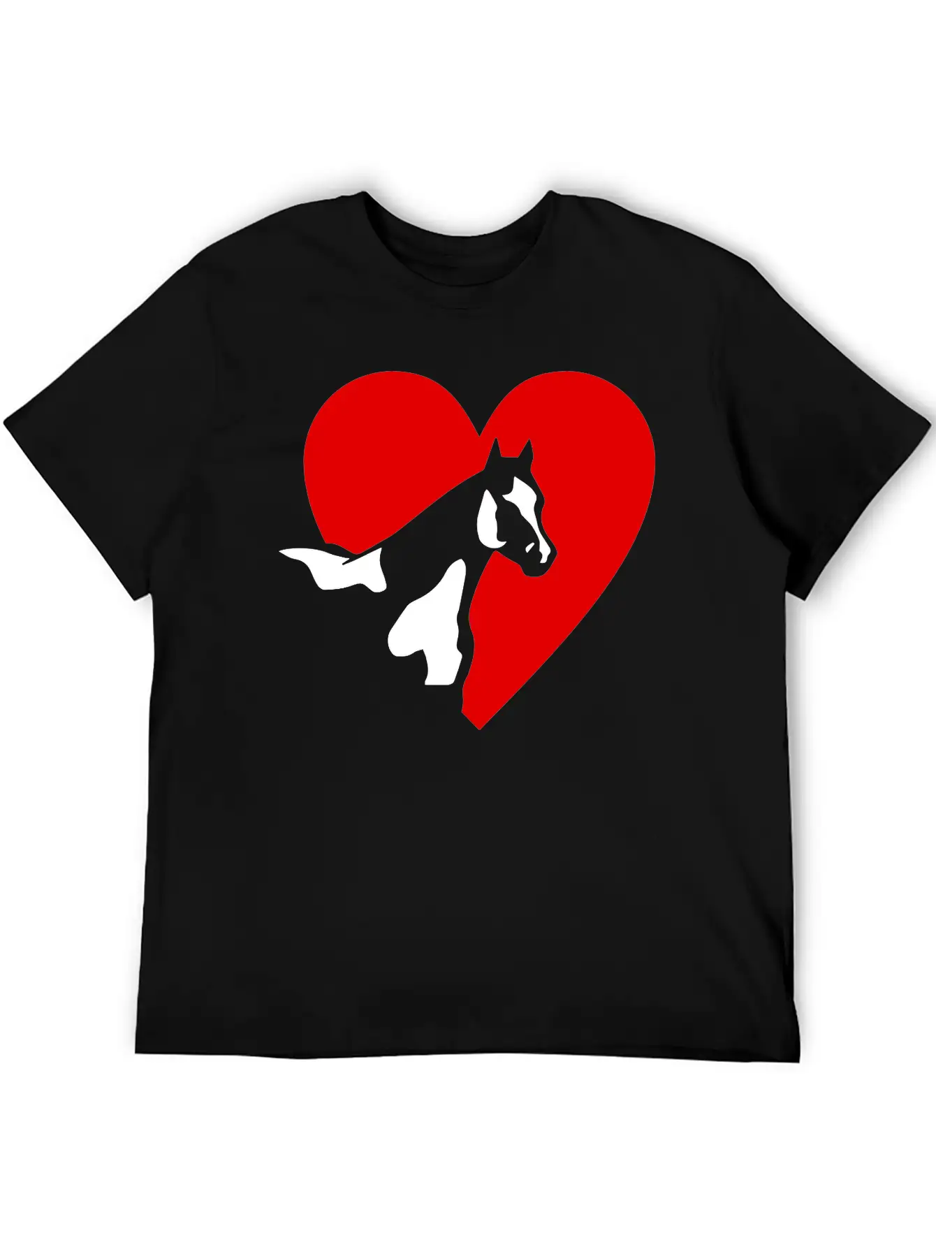 Paint Horse Classic Fit Graphic Tee For Daily Comfort – Unisex Cotton Shirt