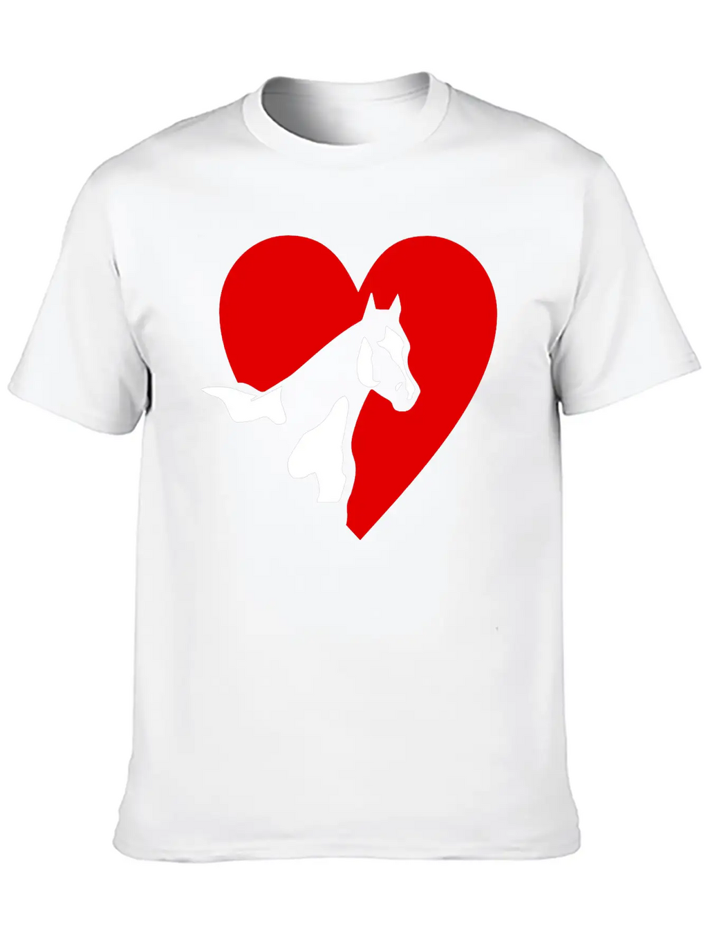 Paint Horse Classic Fit Graphic Tee For Daily Comfort – Unisex Cotton Shirt