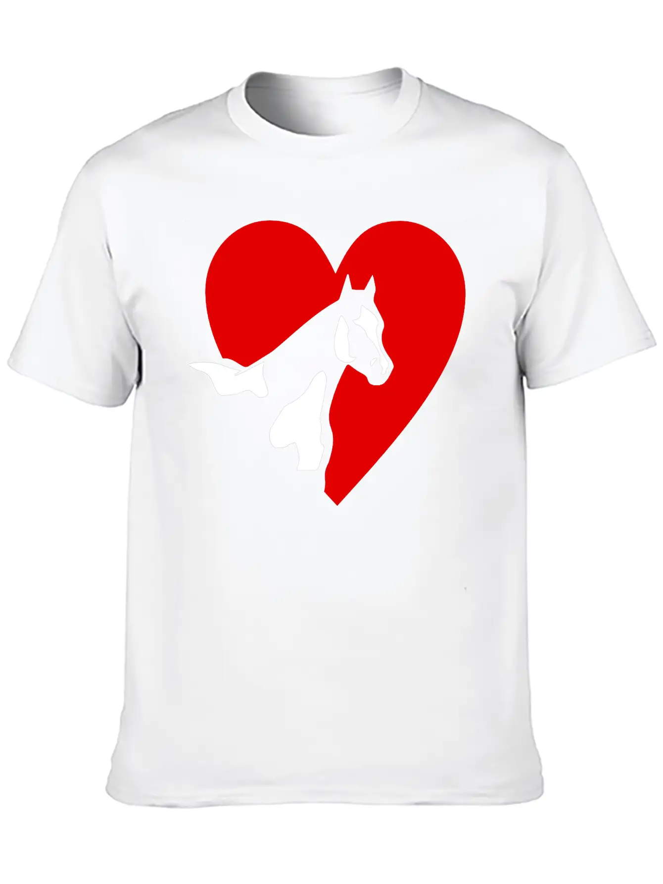 Paint Horse Classic Fit Graphic Tee For Daily Comfort – Unisex Cotton Shirt