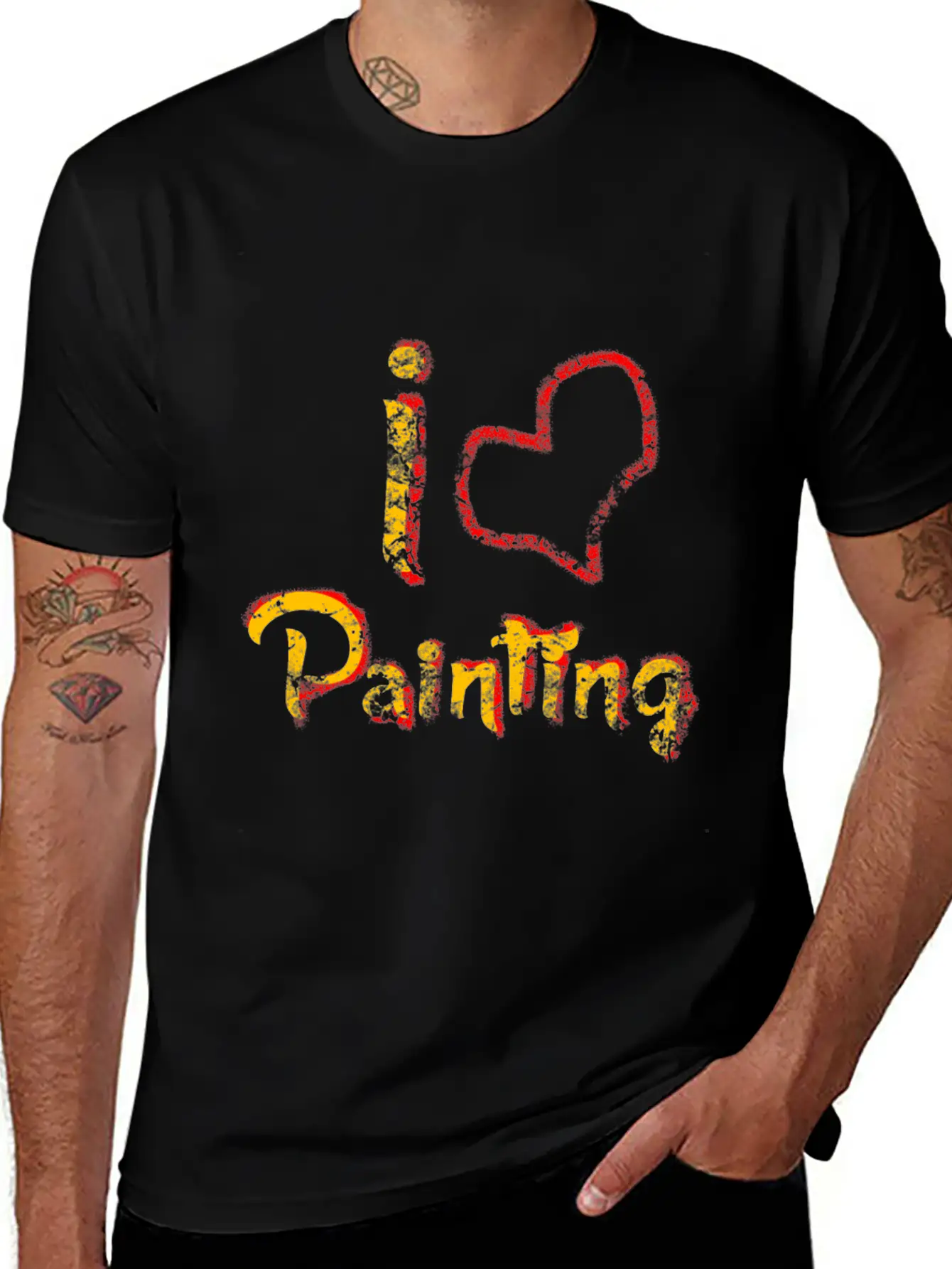 Paint Painting Hobby Sport Unisex Casual T-Shirt – Clean Design For Daily Comfort