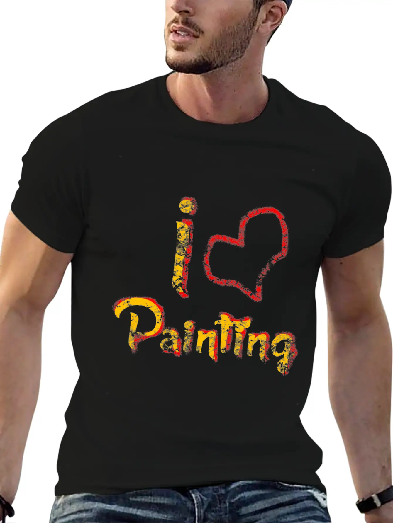 Paint Painting Hobby Sport Unisex Casual T-Shirt – Clean Design For Daily Comfort