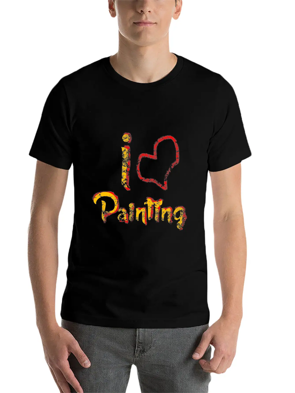 Paint Painting Hobby Sport Unisex Casual T-Shirt – Clean Design For Daily Comfort