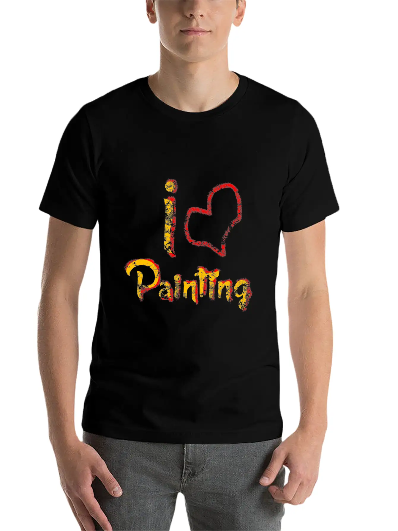 Paint Painting Hobby Sport Unisex Casual T-Shirt – Clean Design For Daily Comfort