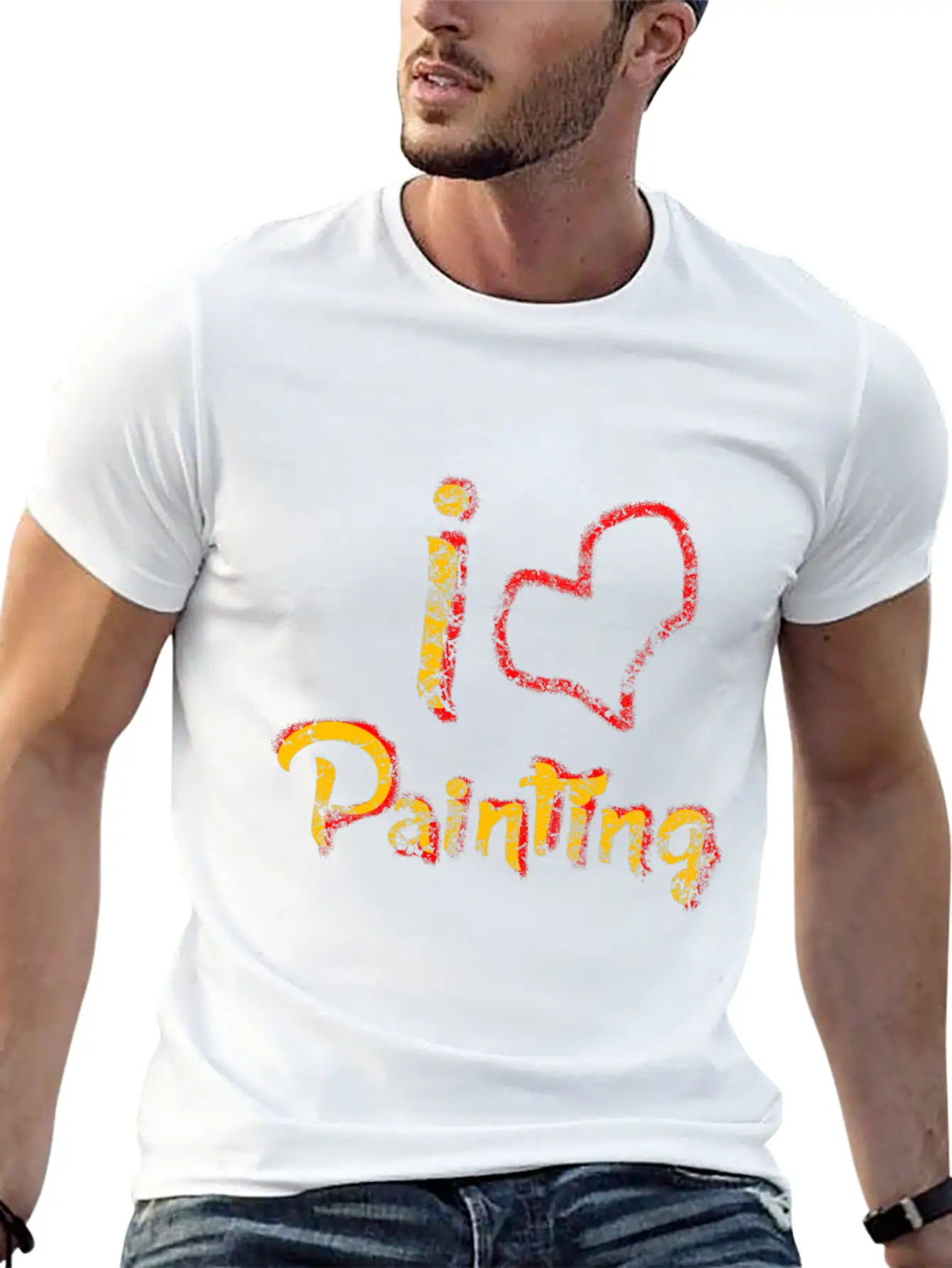 Paint Painting Hobby Sport Unisex Casual T-Shirt – Clean Design For Daily Comfort