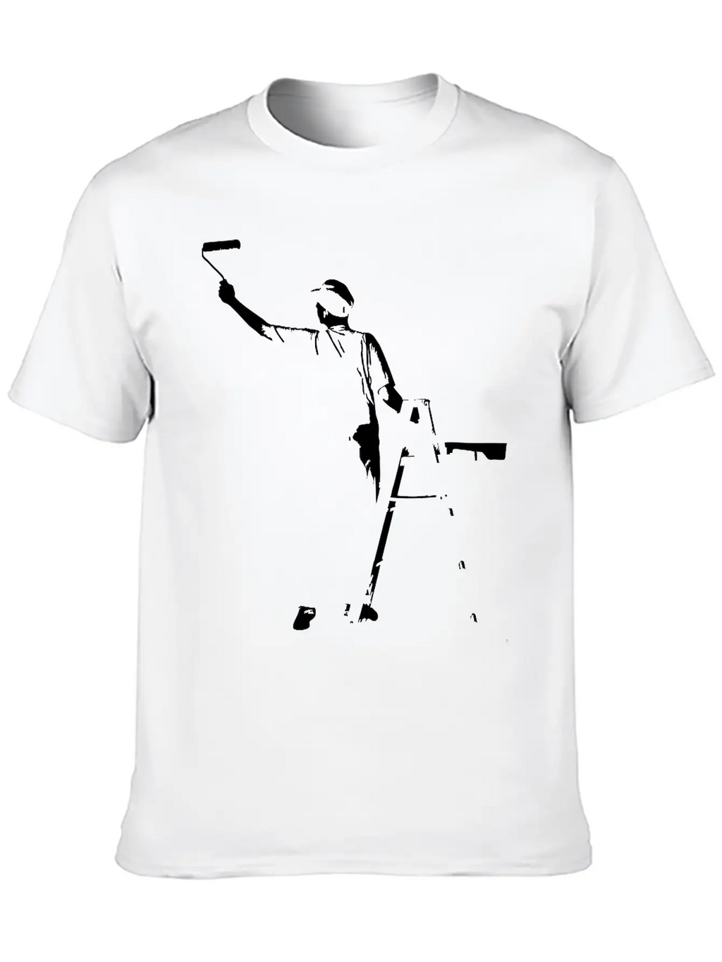 Paint Unisex Casual T-Shirt – Clean Design For Daily Comfort