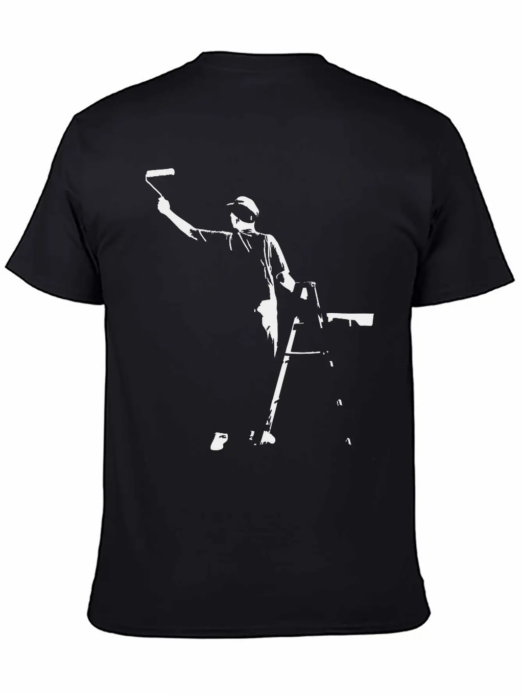 Paint Unisex Casual T-Shirt – Clean Design For Daily Comfort