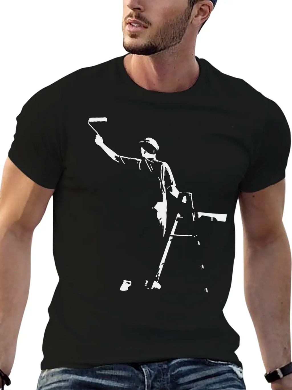 Paint Unisex Casual T-Shirt – Clean Design For Daily Comfort