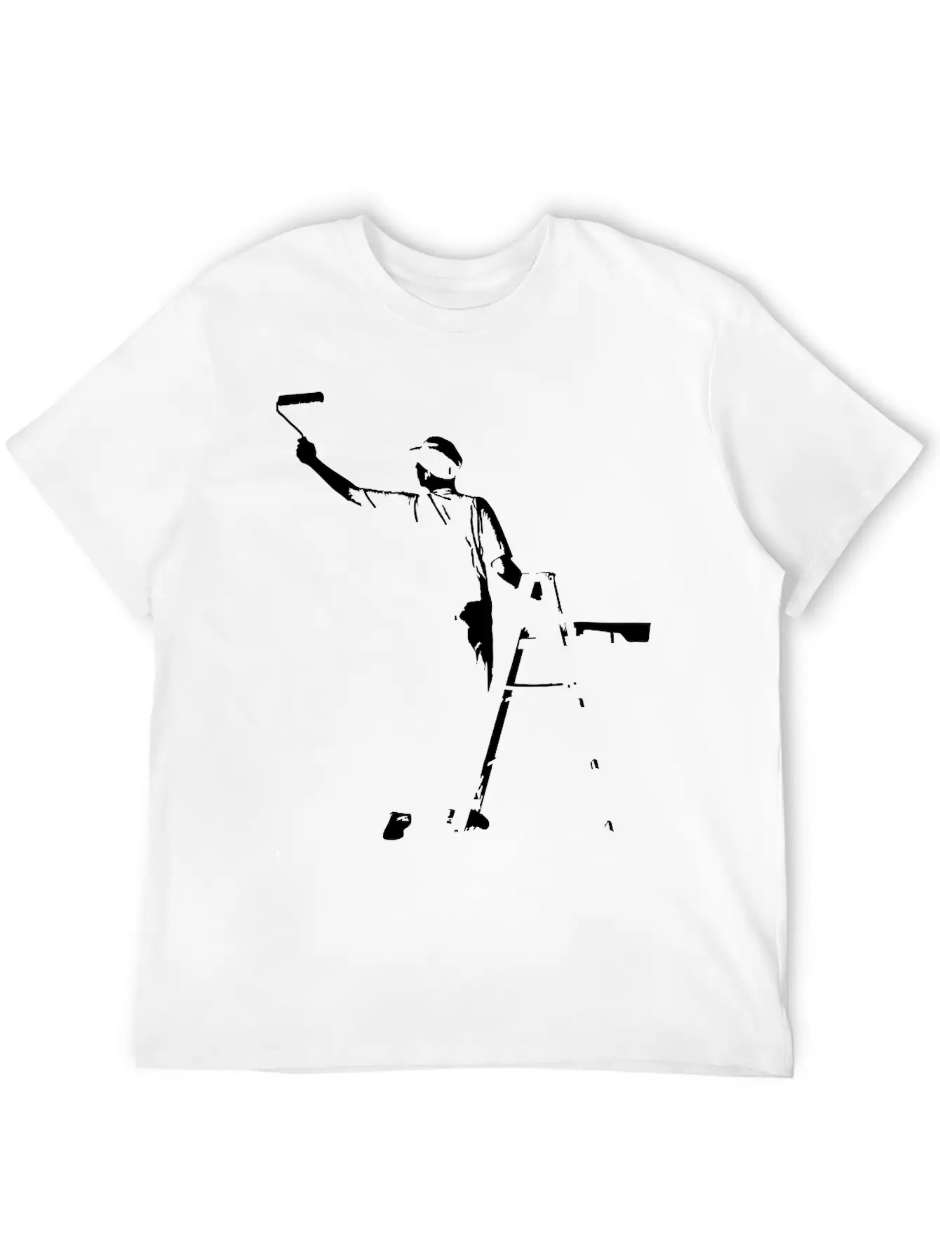Paint Unisex Casual T-Shirt – Clean Design For Daily Comfort
