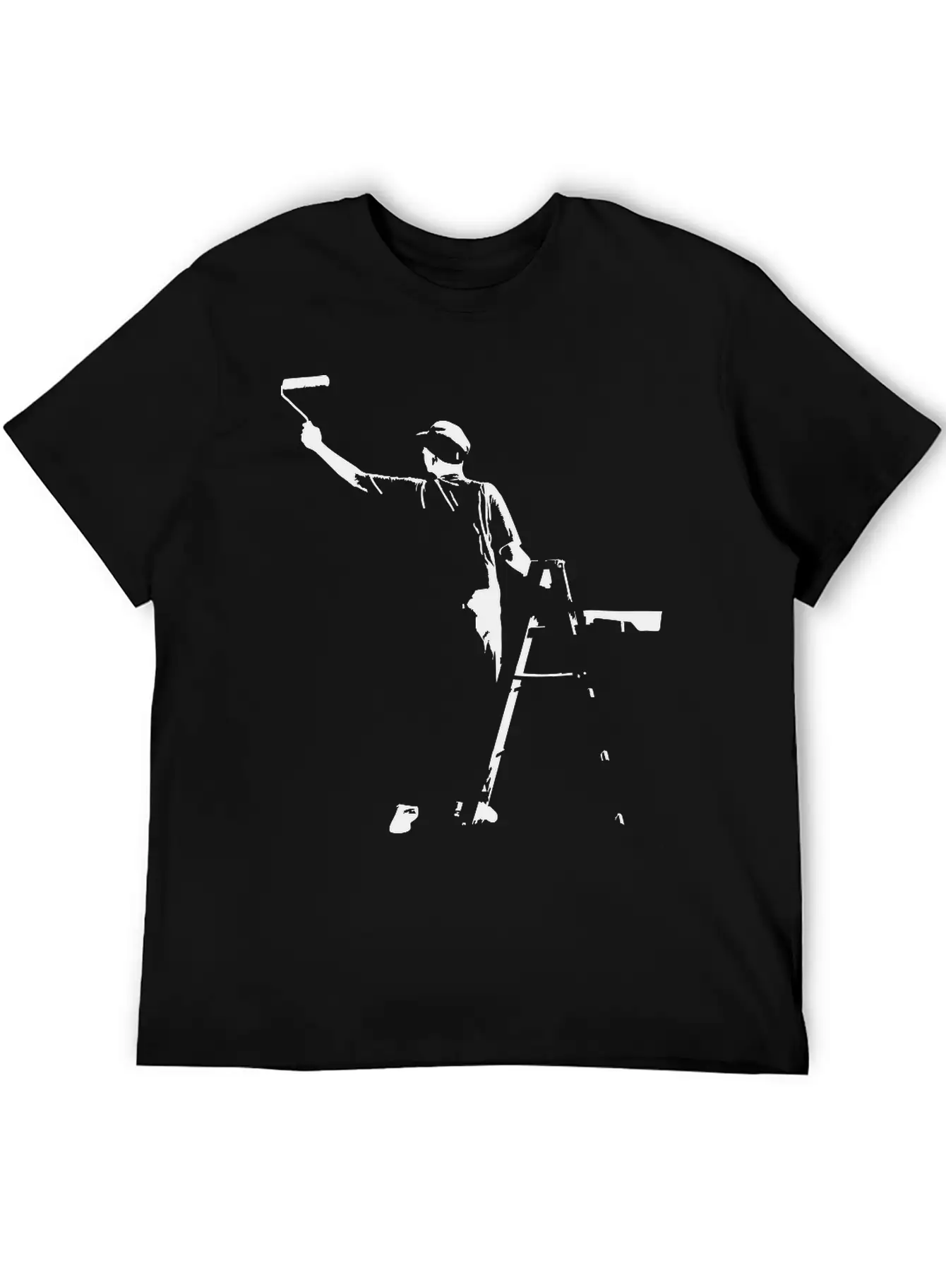 Paint Unisex Casual T-Shirt – Clean Design For Daily Comfort