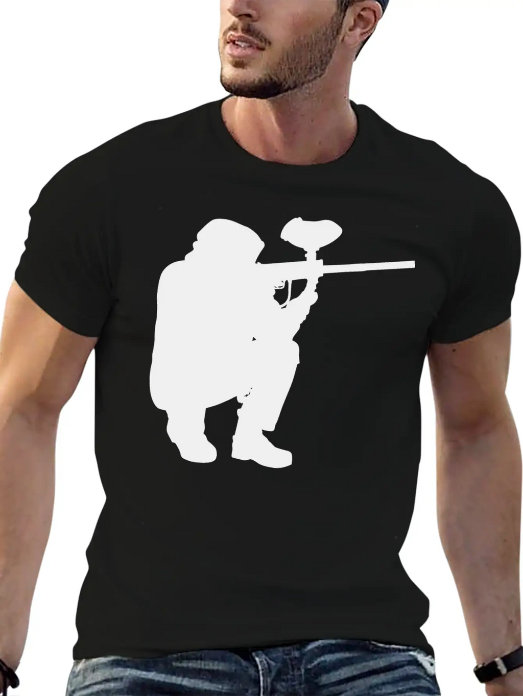 Paintball Gotcha Funsport Airsoft Softair Airgun Casual Graphic T-Shirt – Simple And Comfortable Daily Wear