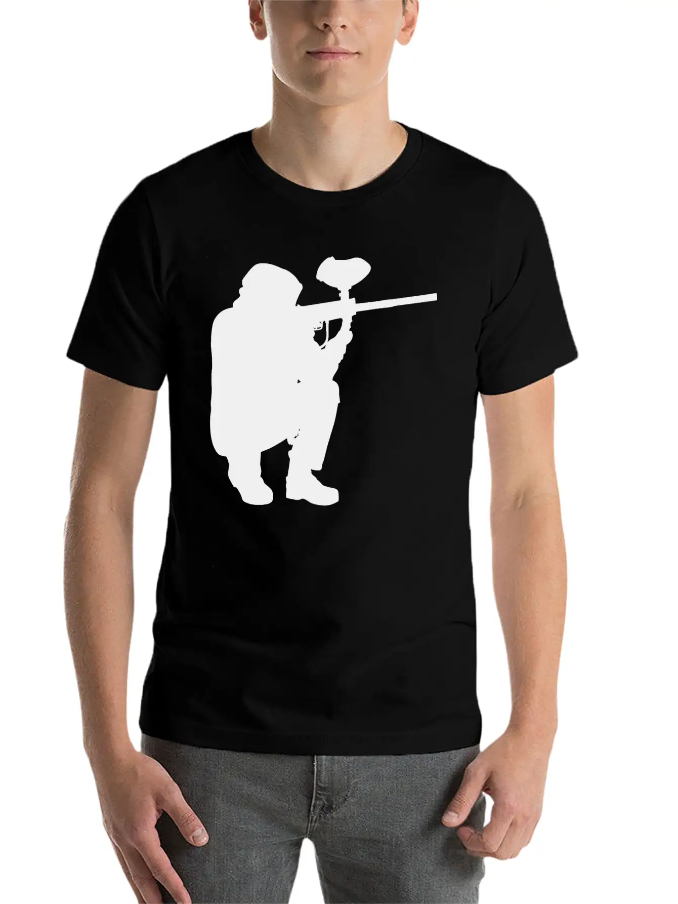 Paintball Gotcha Funsport Airsoft Softair Airgun Casual Graphic T-Shirt – Simple And Comfortable Daily Wear