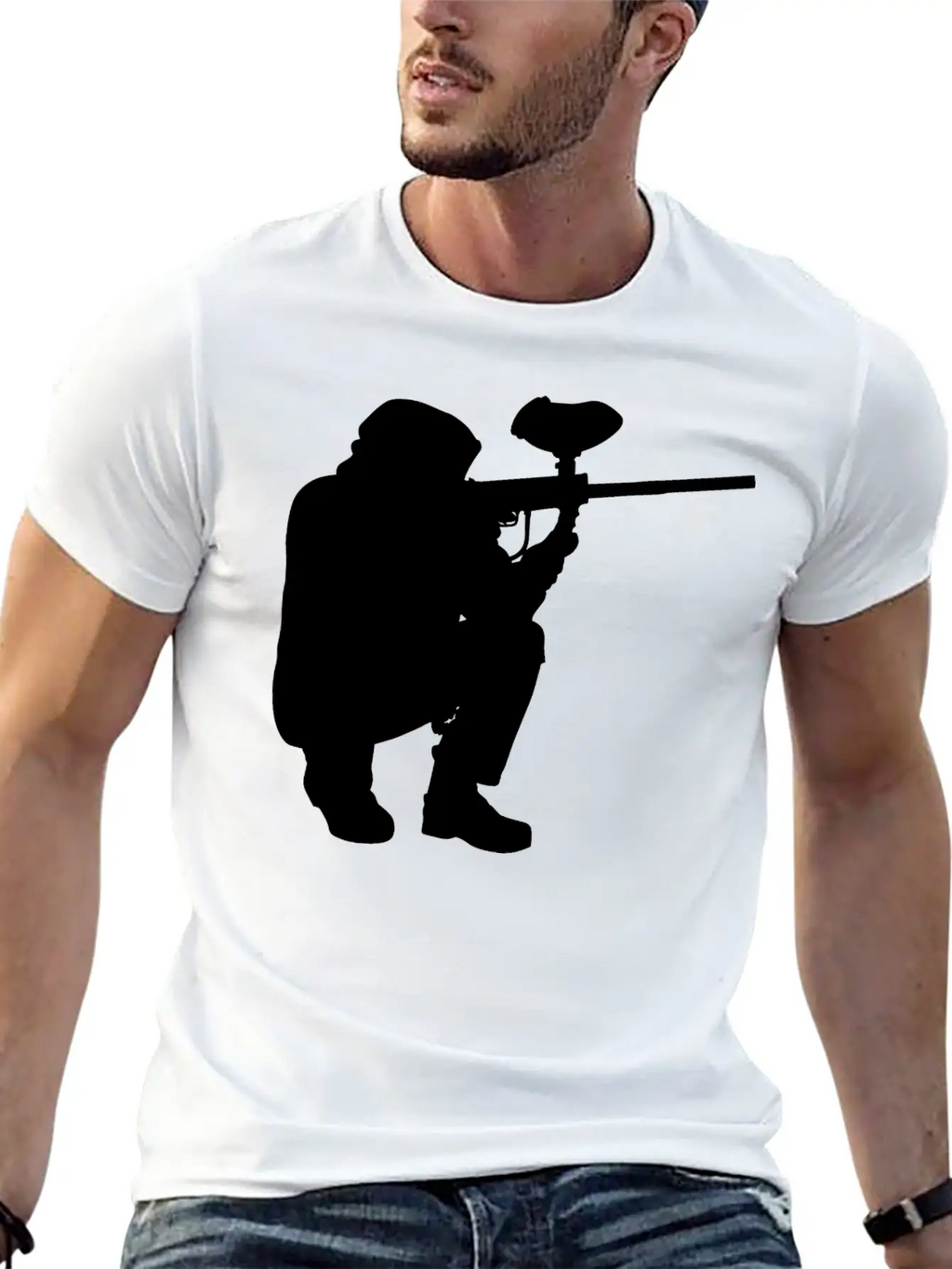 Paintball Gotcha Funsport Airsoft Softair Airgun Casual Graphic T-Shirt – Simple And Comfortable Daily Wear