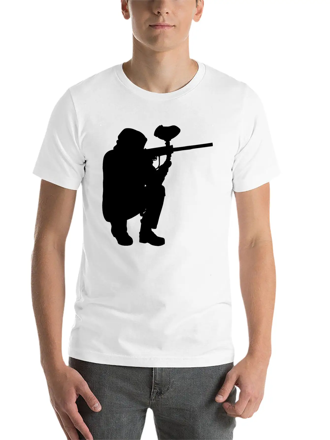 Paintball Gotcha Funsport Airsoft Softair Airgun Casual Graphic T-Shirt – Simple And Comfortable Daily Wear