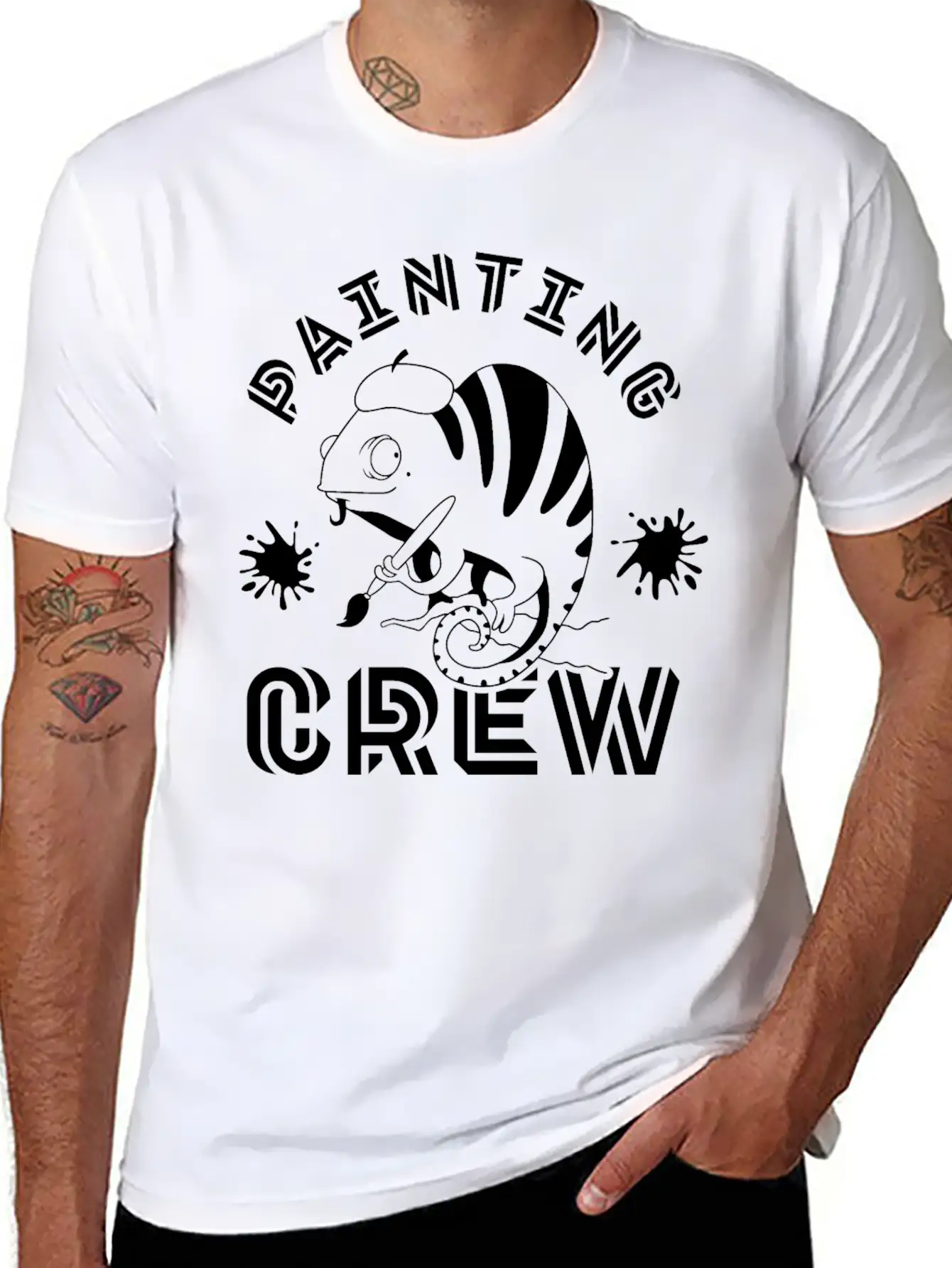 Painting Crew Painter Paint Job Varnisher Breathable Soft Cotton T-Shirt – Timeless Casual Look