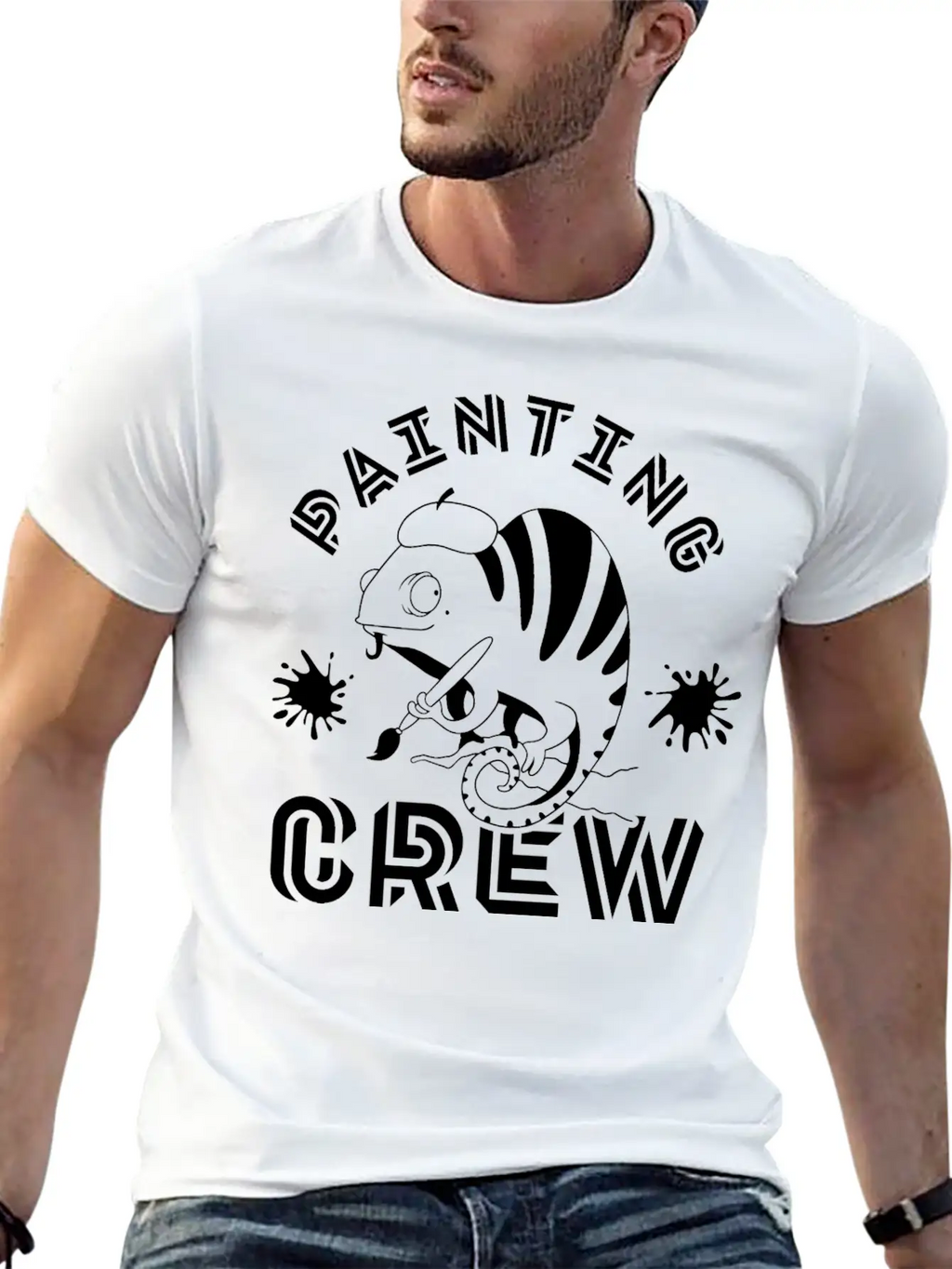 Painting Crew Painter Paint Job Varnisher Breathable Soft Cotton T-Shirt – Timeless Casual Look