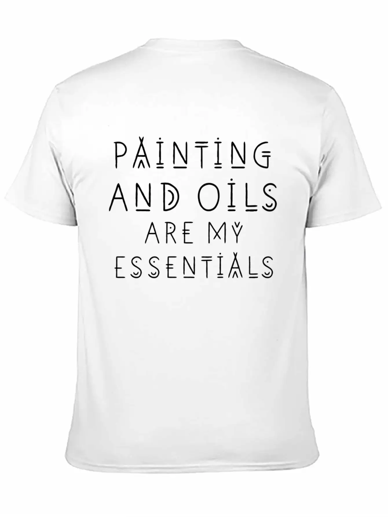 Painting Lover And Oils Are My Essentials Essential Cotton Tee For Daily Outfits – Unisex Style