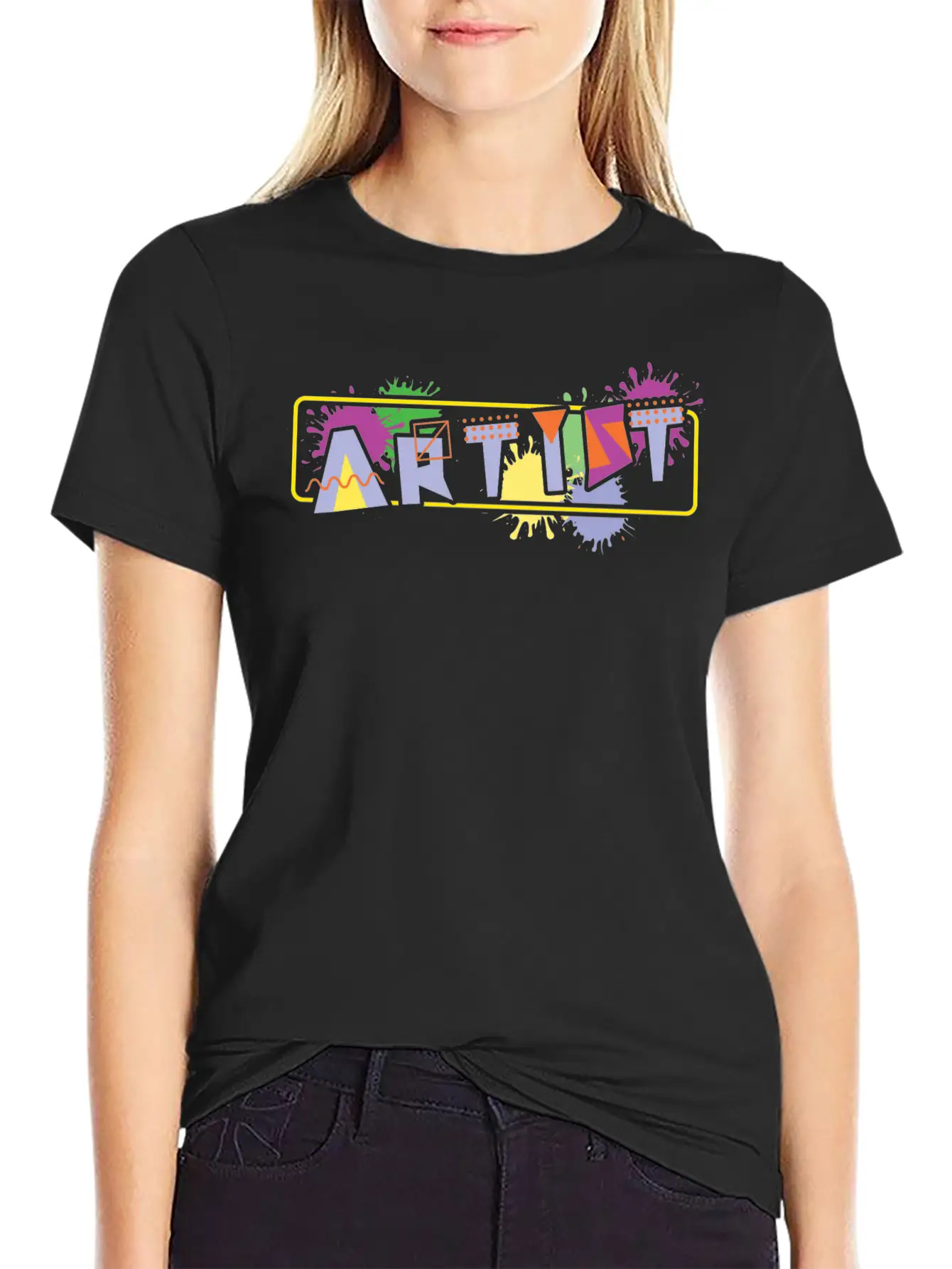 Painting Shirt For Painters "Artist" Tools Tshirt Casual Graphic T-Shirt – Simple And Comfortable Daily Wear