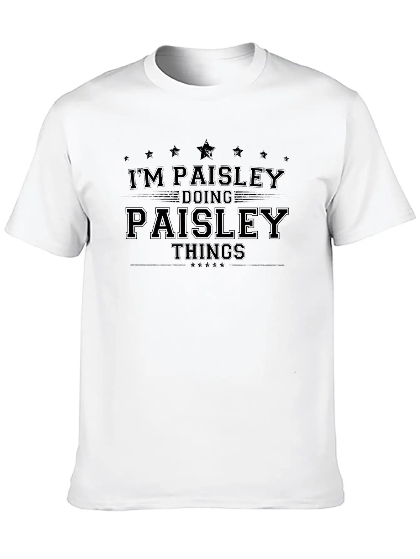 Paisley Breathable Soft Cotton T-Shirt – Timeless Casual Look