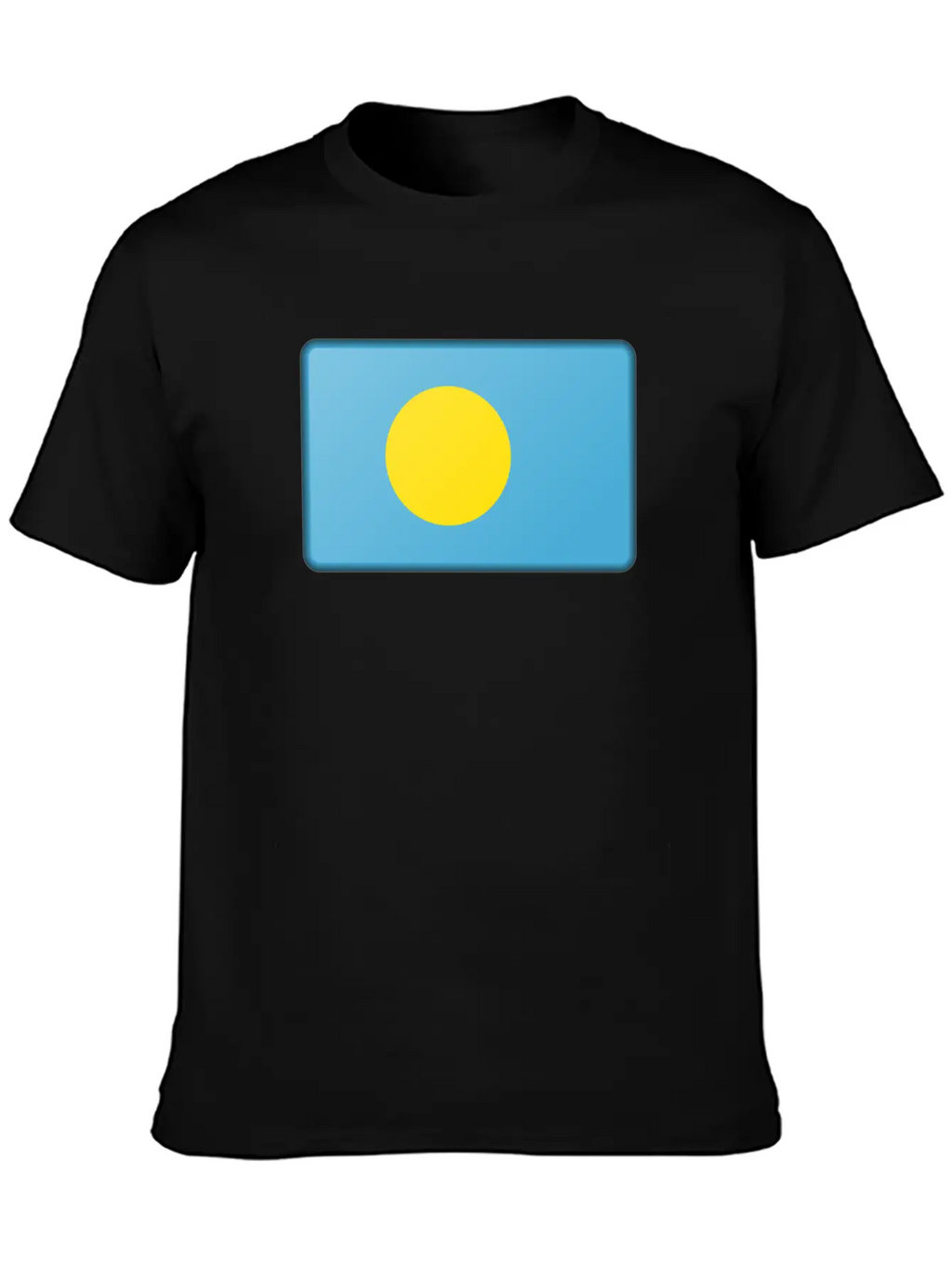Palau Flag Unisex Casual T-Shirt – Clean Design For Daily Comfort