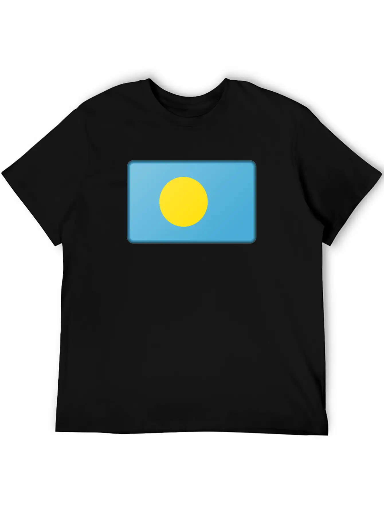 Palau Flag Unisex Casual T-Shirt – Clean Design For Daily Comfort