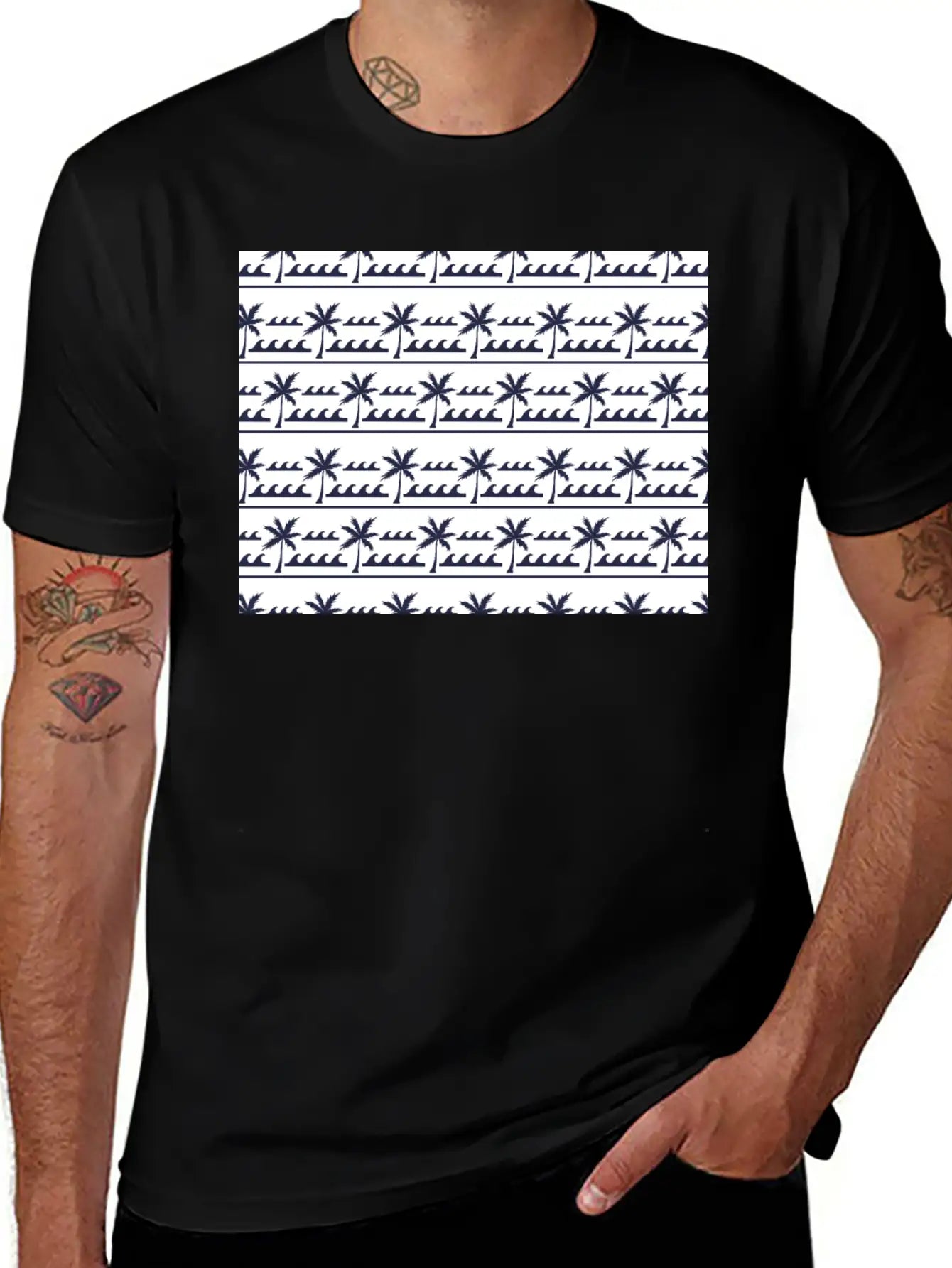 Palms Unisex Casual T-Shirt – Clean Design For Daily Comfort