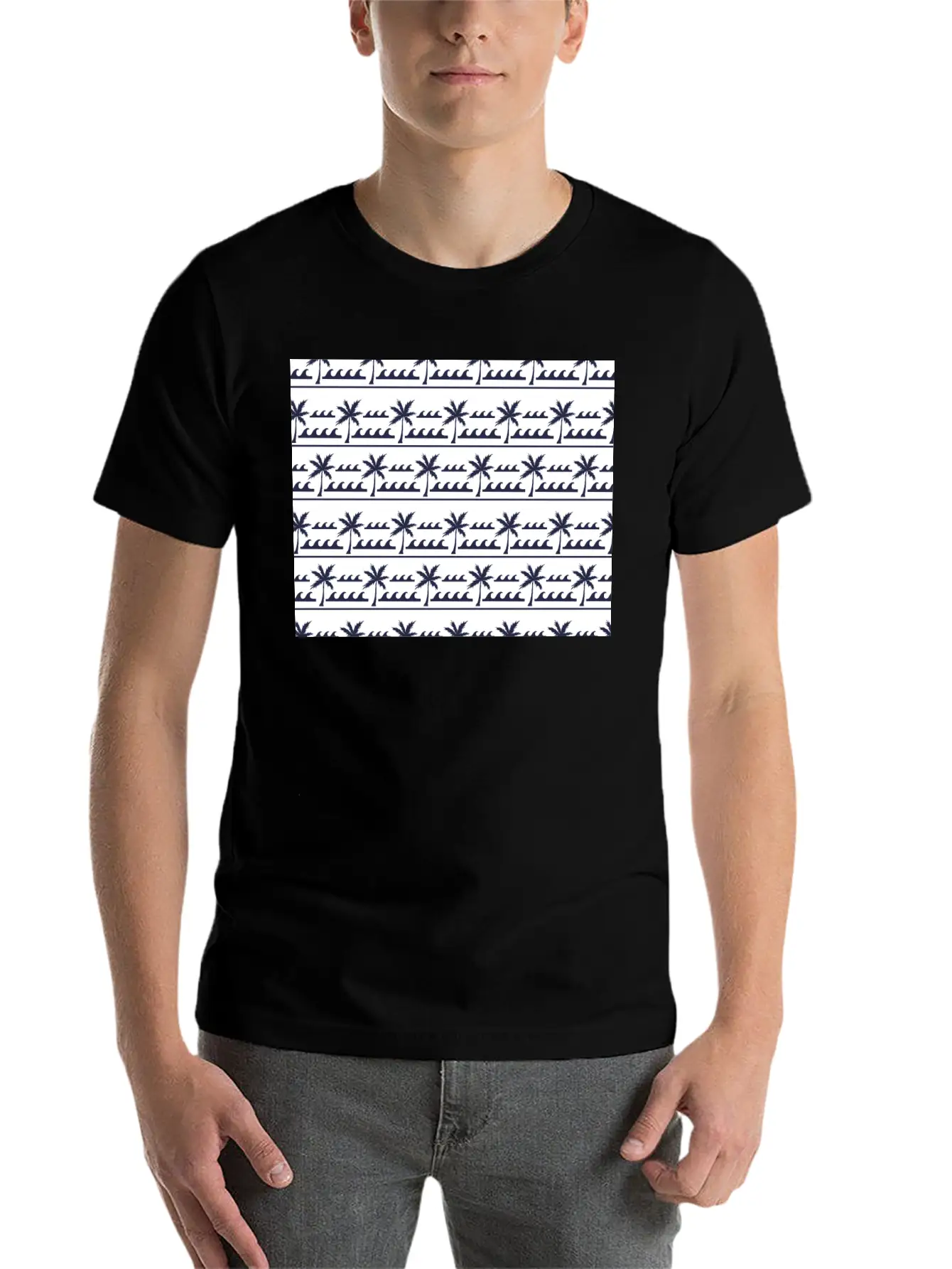 Palms Unisex Casual T-Shirt – Clean Design For Daily Comfort
