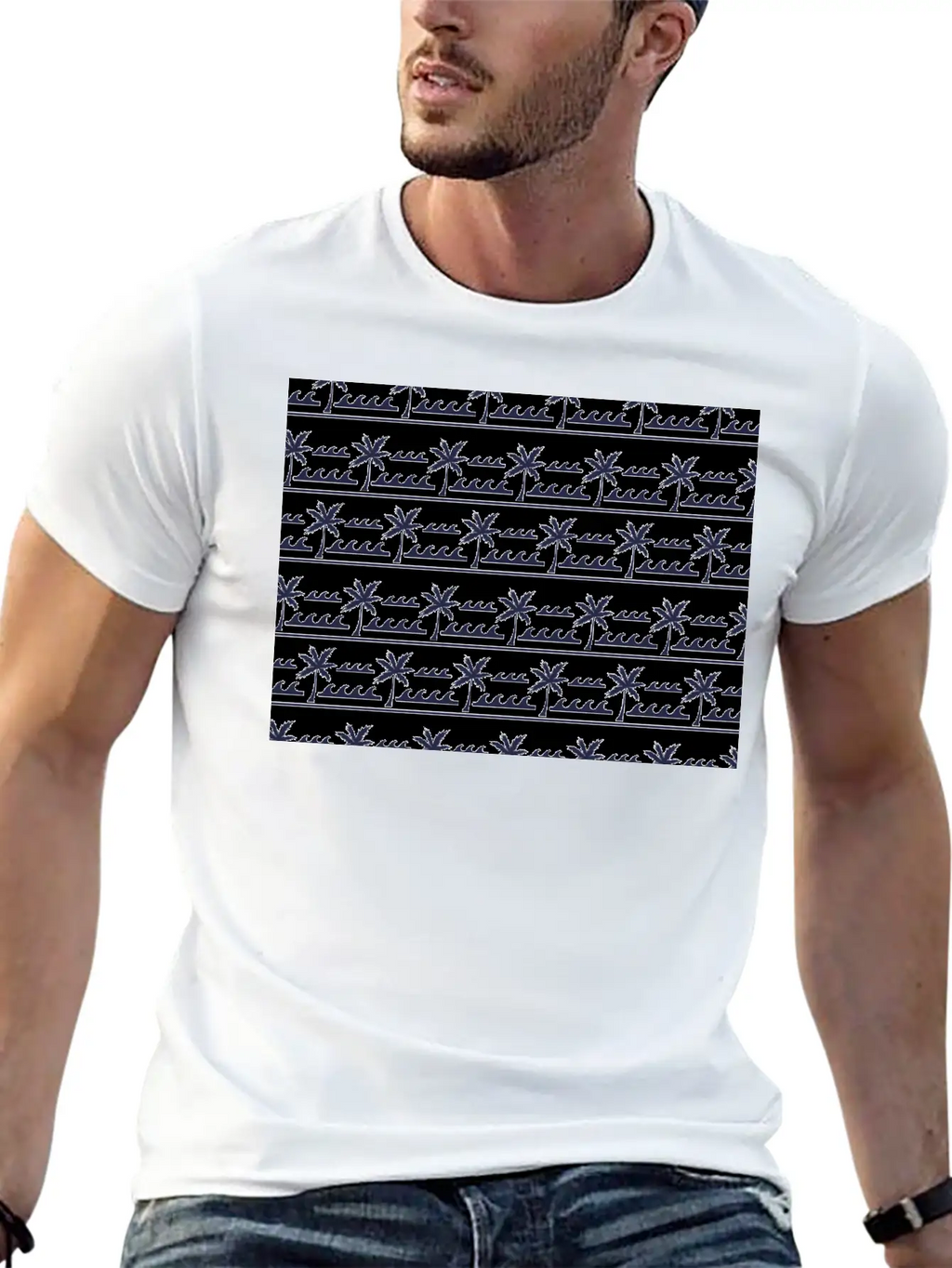Palms Unisex Casual T-Shirt – Clean Design For Daily Comfort
