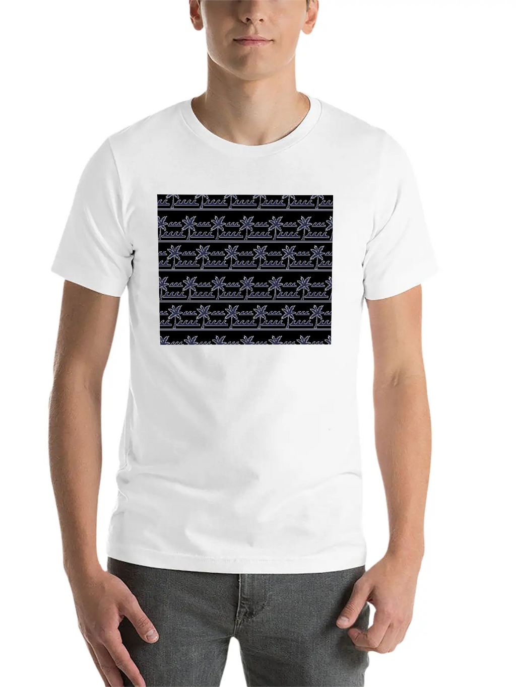 Palms Unisex Casual T-Shirt – Clean Design For Daily Comfort