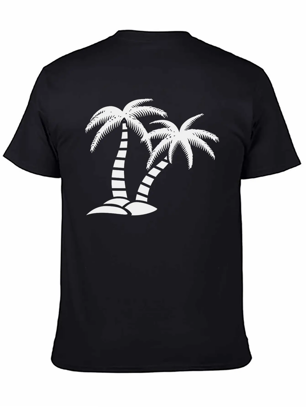 Palmtree Island Unisex Casual T-Shirt – Clean Design For Daily Comfort