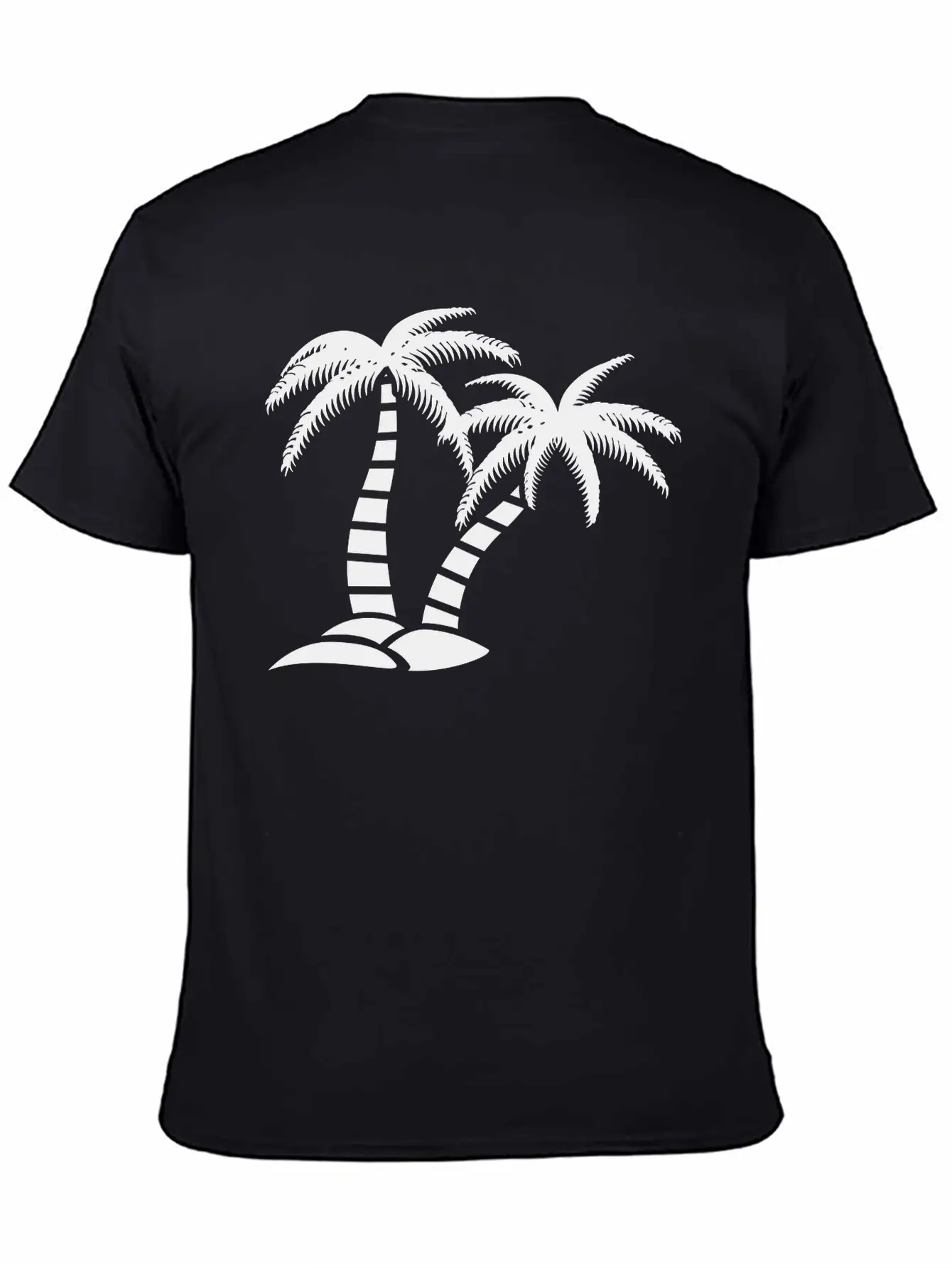 Palmtree Island Unisex Casual T-Shirt – Clean Design For Daily Comfort