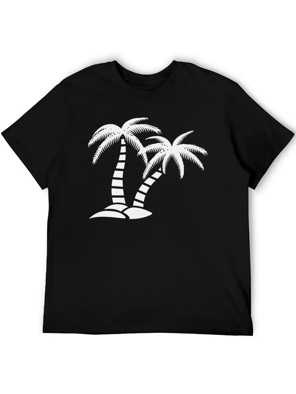 Palmtree Island Unisex Casual T-Shirt – Clean Design For Daily Comfort