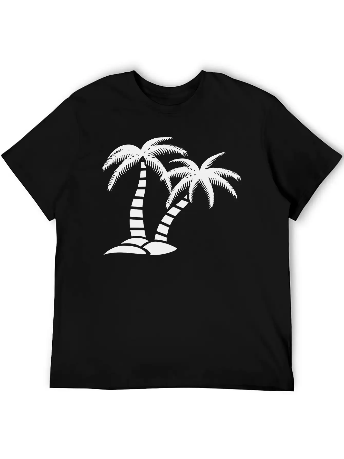 Palmtree Island Unisex Casual T-Shirt – Clean Design For Daily Comfort