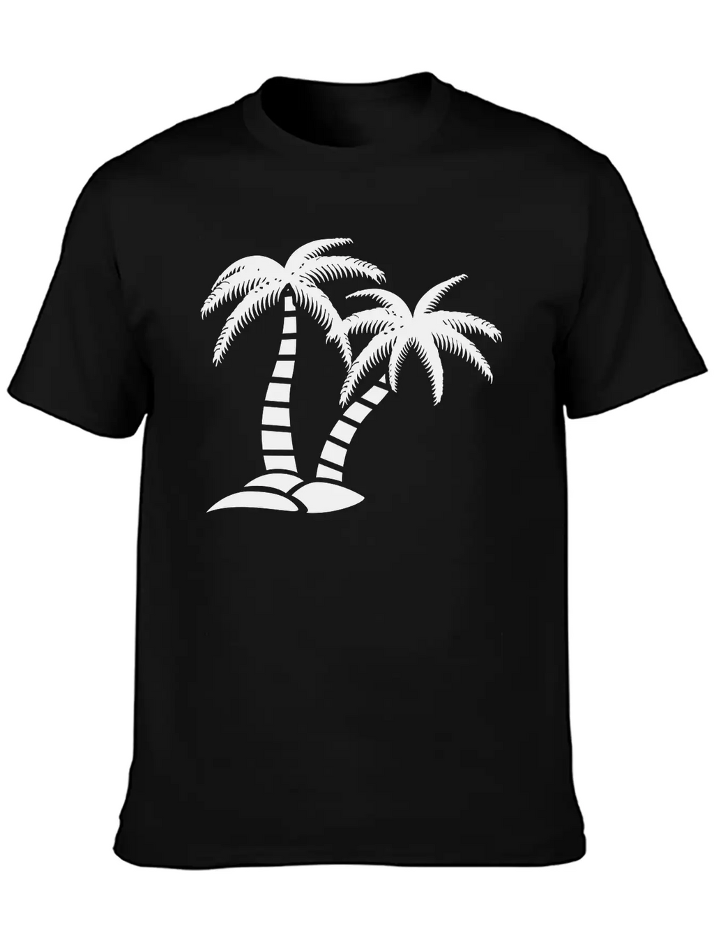 Palmtree Island Unisex Casual T-Shirt – Clean Design For Daily Comfort