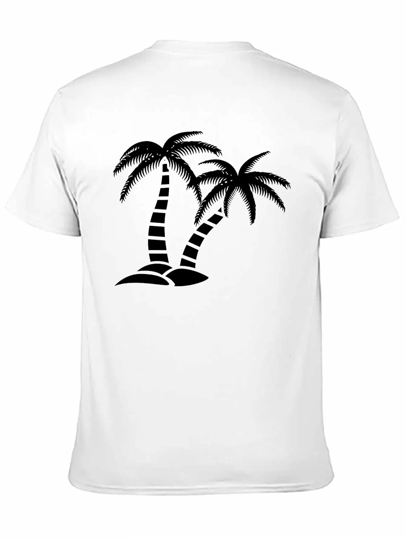 Palmtree Island Unisex Casual T-Shirt – Clean Design For Daily Comfort