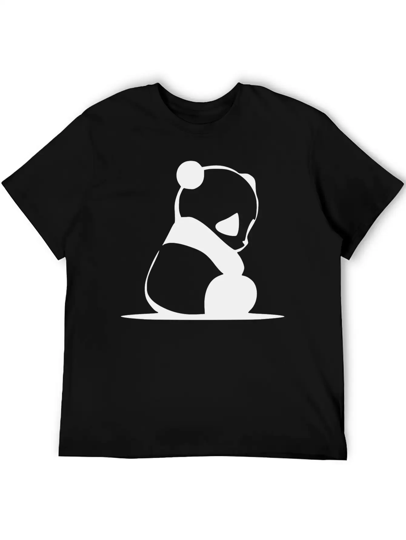 PANDA Unisex Casual T-Shirt – Clean Design For Daily Comfort