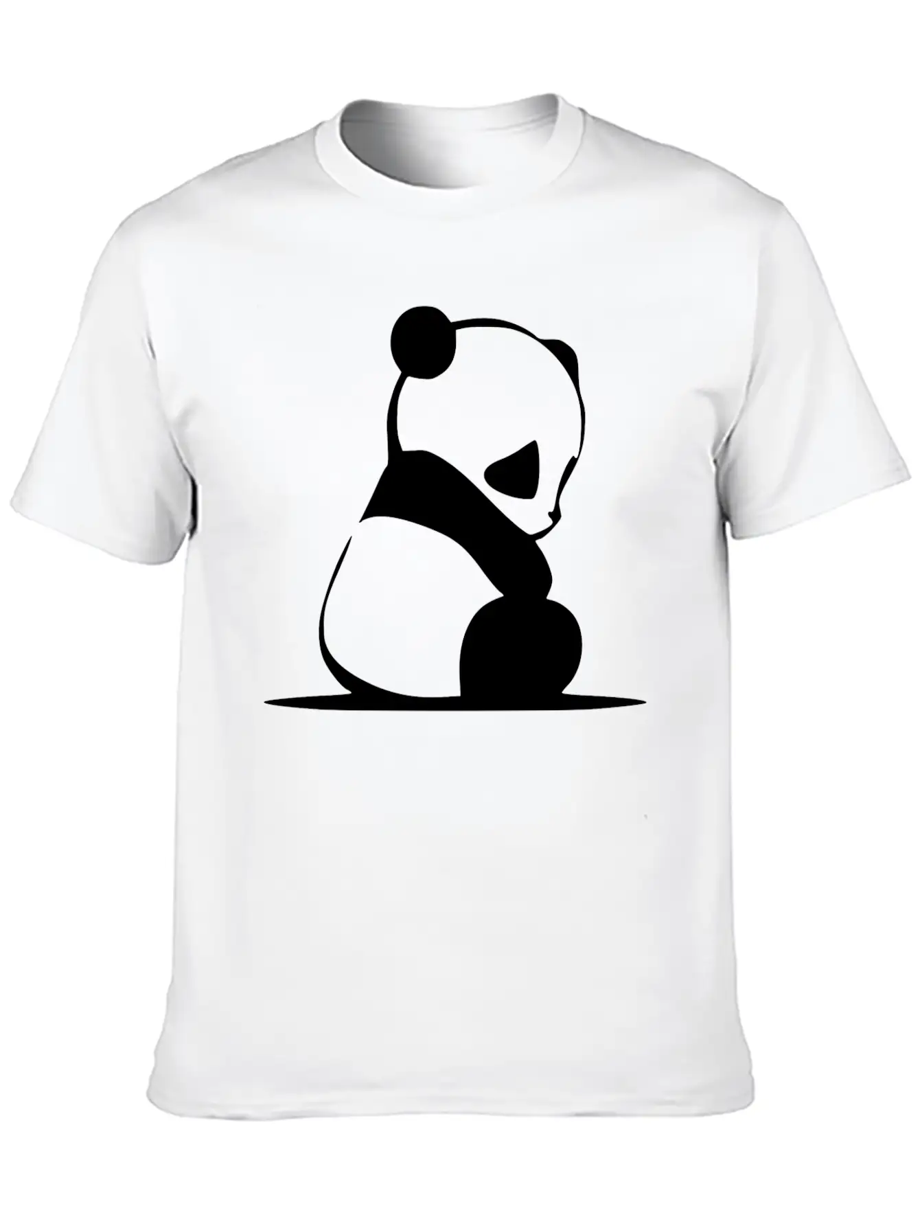 PANDA Unisex Casual T-Shirt – Clean Design For Daily Comfort