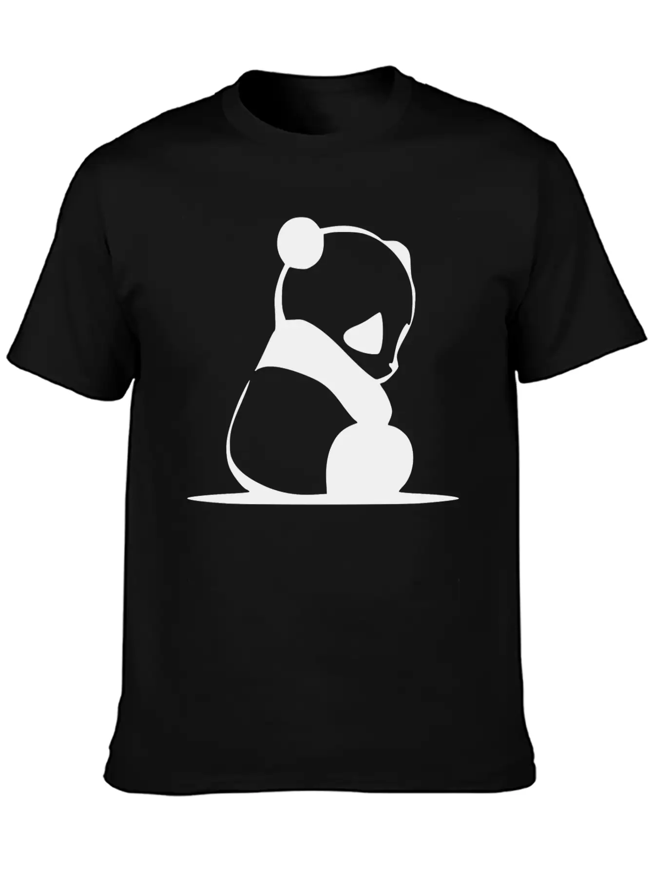 PANDA Unisex Casual T-Shirt – Clean Design For Daily Comfort