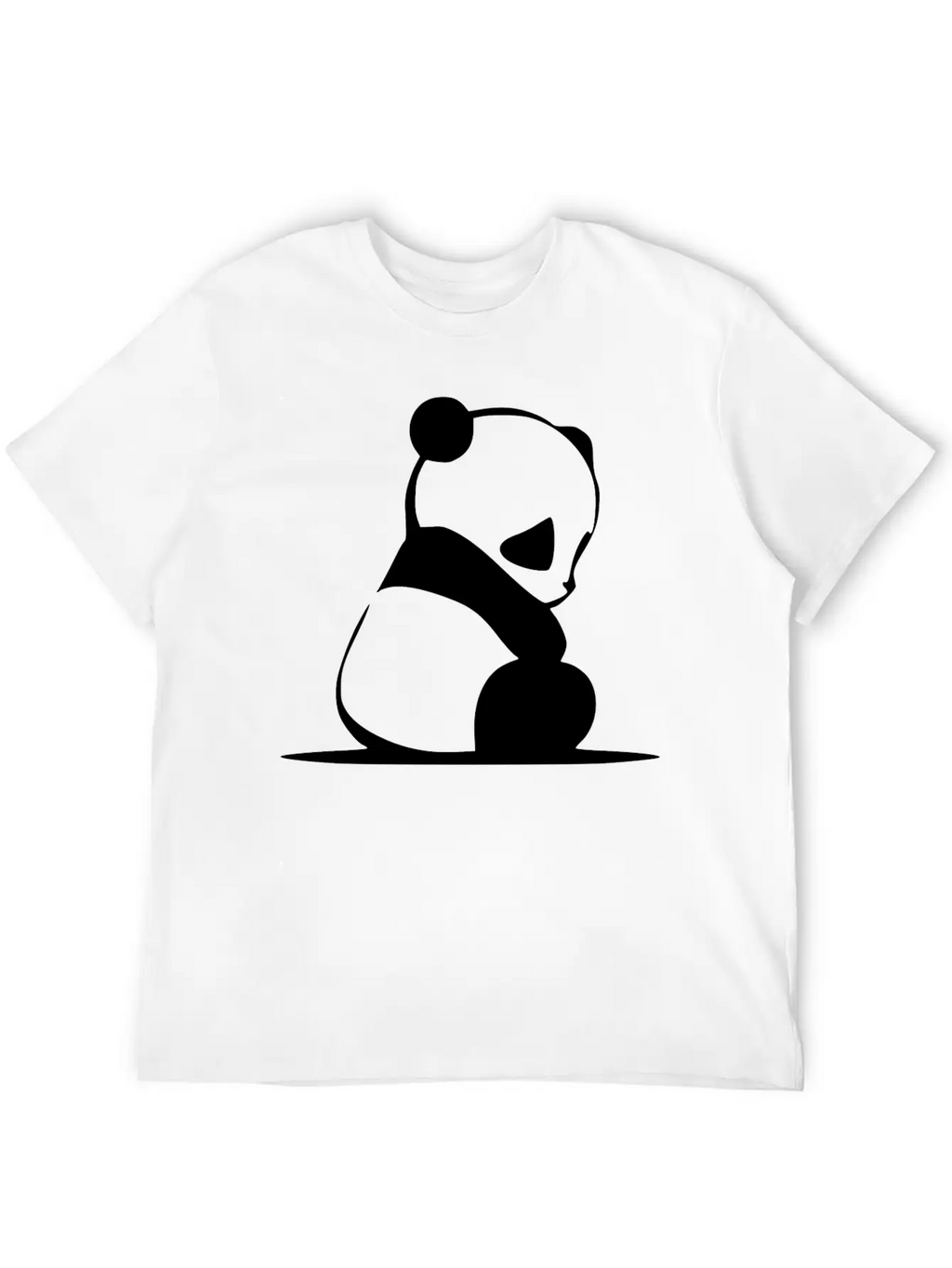 PANDA Unisex Casual T-Shirt – Clean Design For Daily Comfort