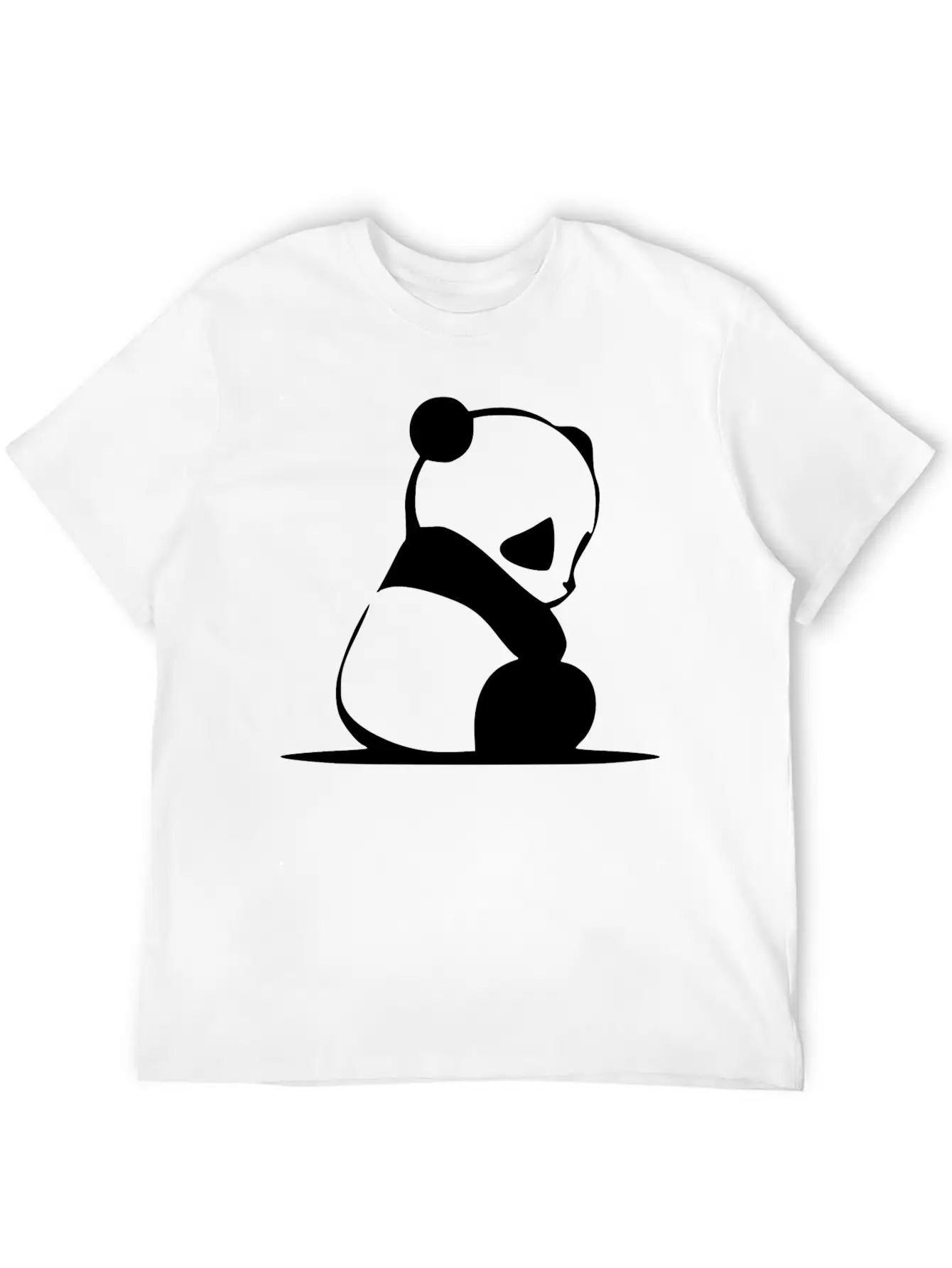 PANDA Unisex Casual T-Shirt – Clean Design For Daily Comfort
