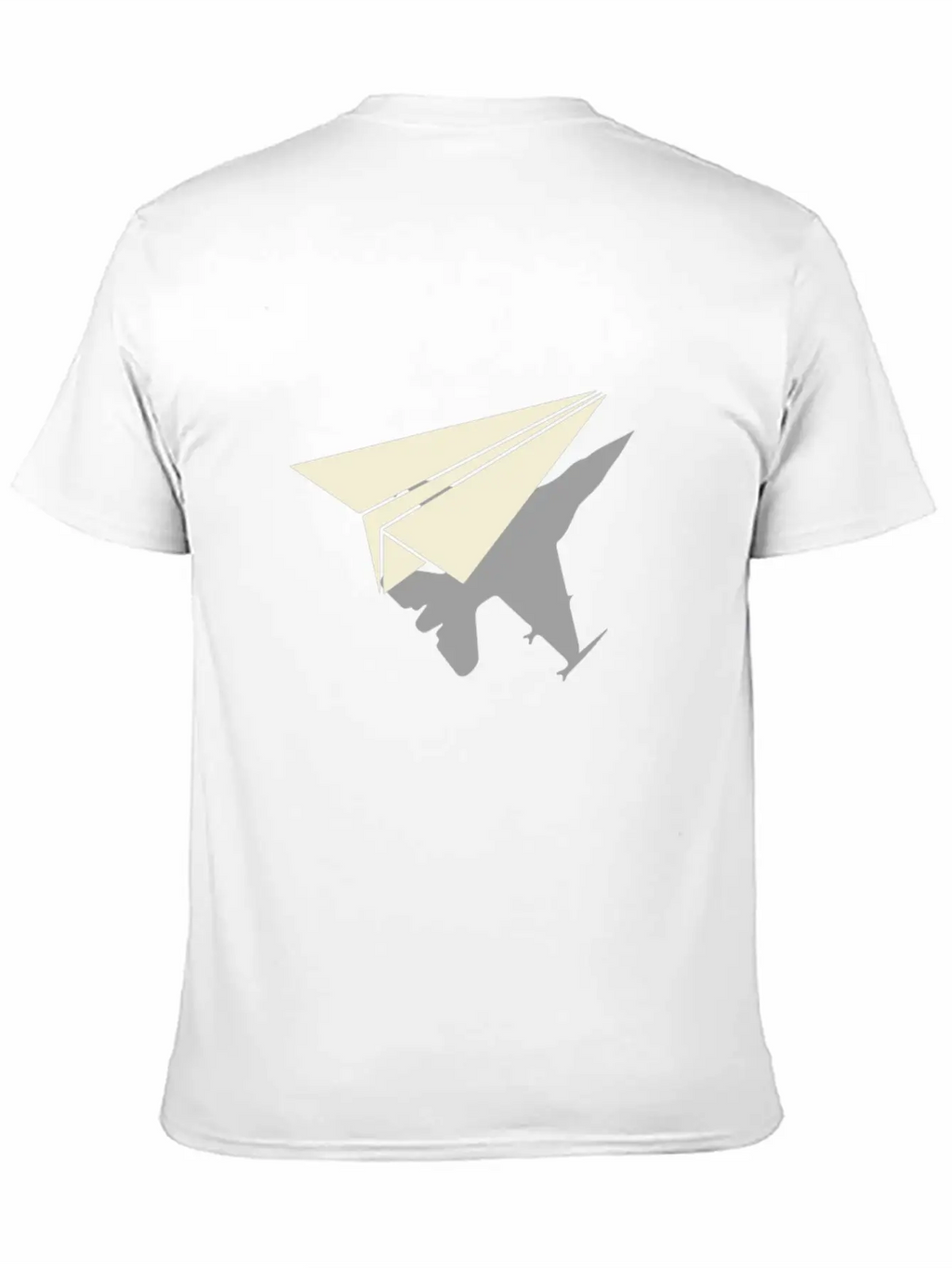 Paper Airplane Shadow B2 Spirt Essential Cotton Tee For Daily Outfits – Unisex Style