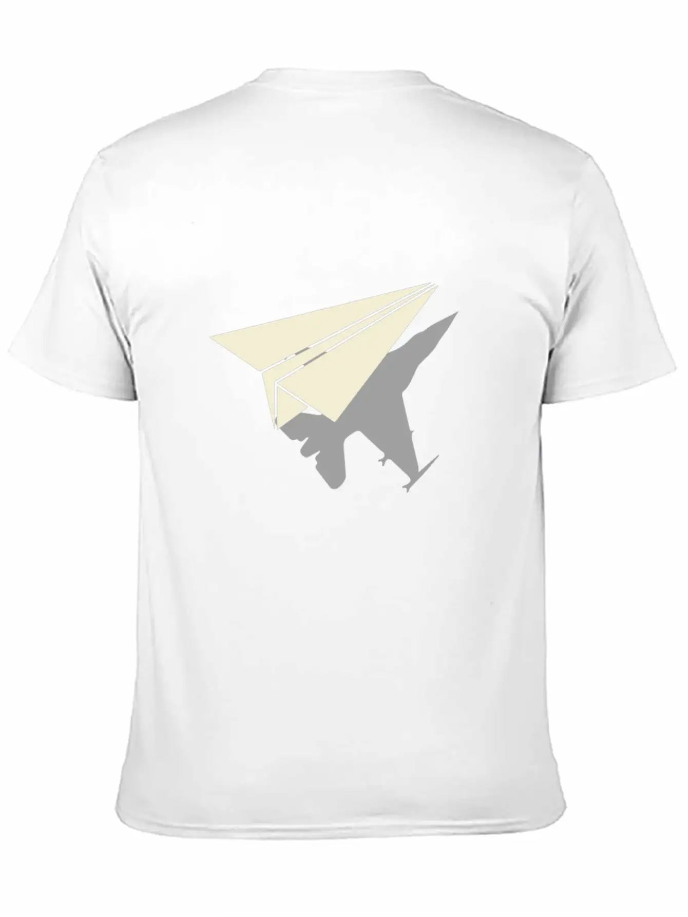 Paper Airplane Shadow B2 Spirt Essential Cotton Tee For Daily Outfits – Unisex Style