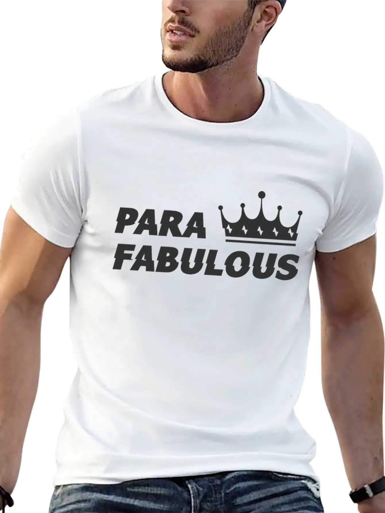 Para Fabulous Unisex Casual T-Shirt – Clean Design For Daily Comfort