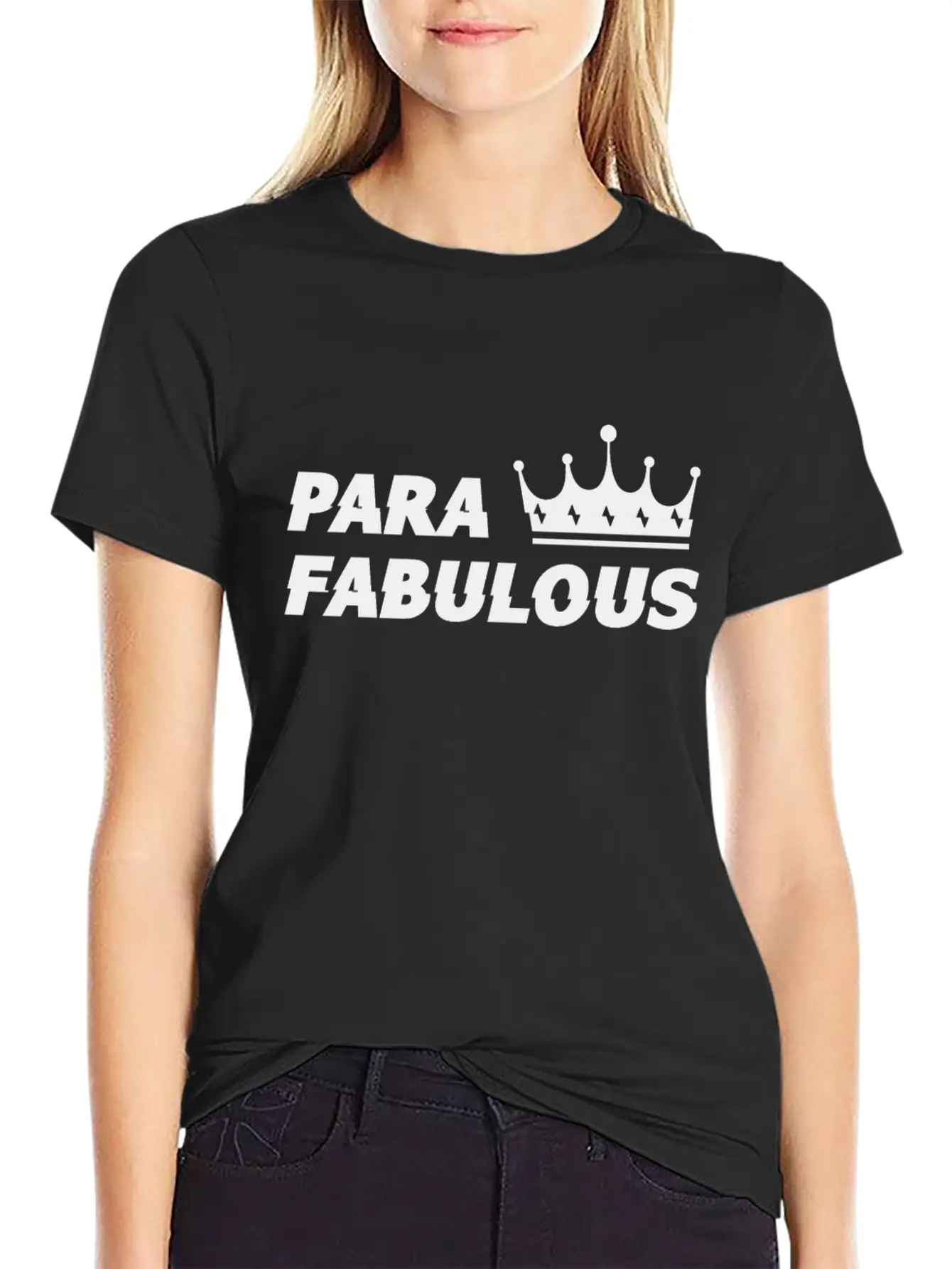 Para Fabulous Unisex Casual T-Shirt – Clean Design For Daily Comfort