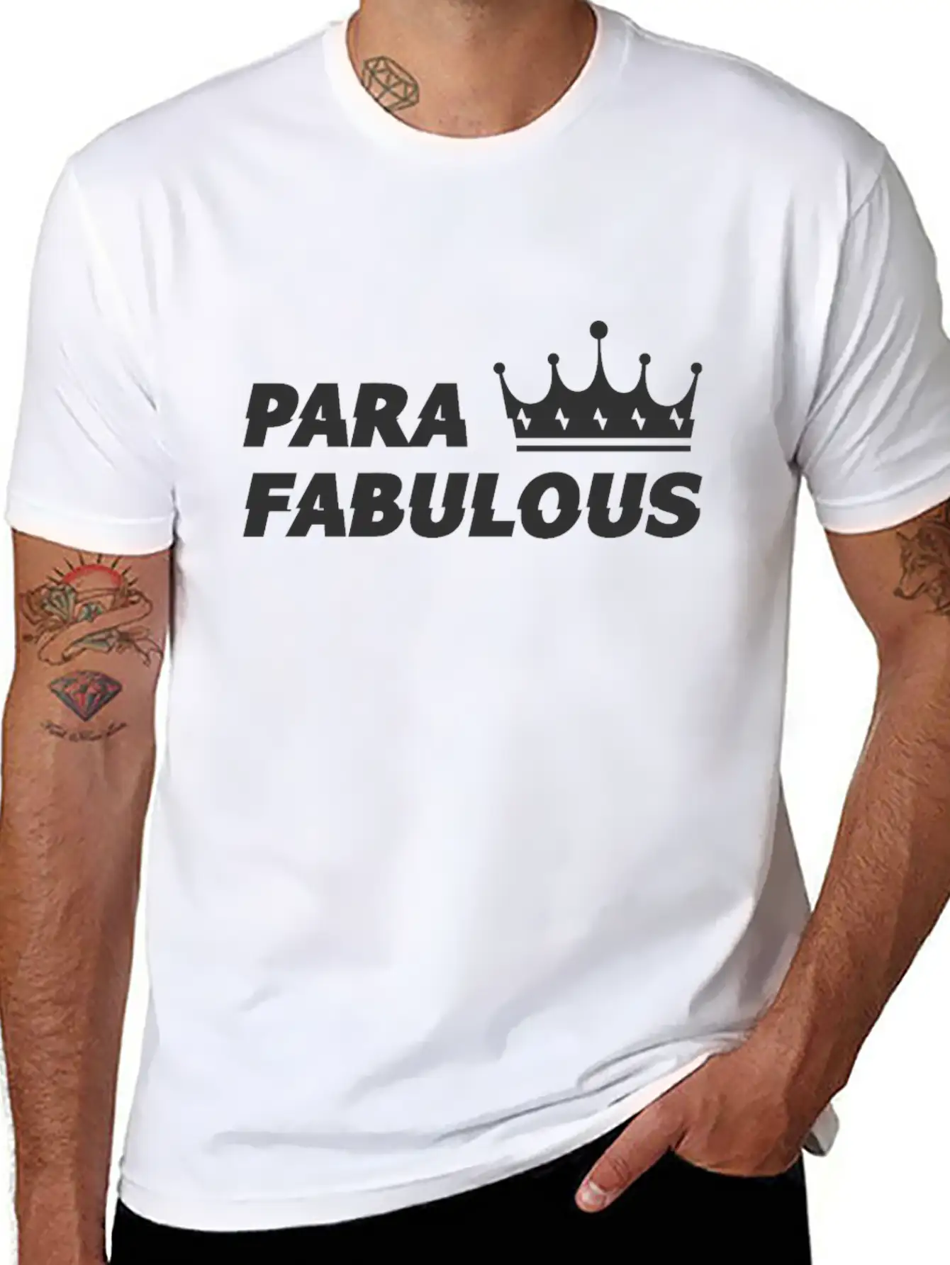 Para Fabulous Unisex Casual T-Shirt – Clean Design For Daily Comfort