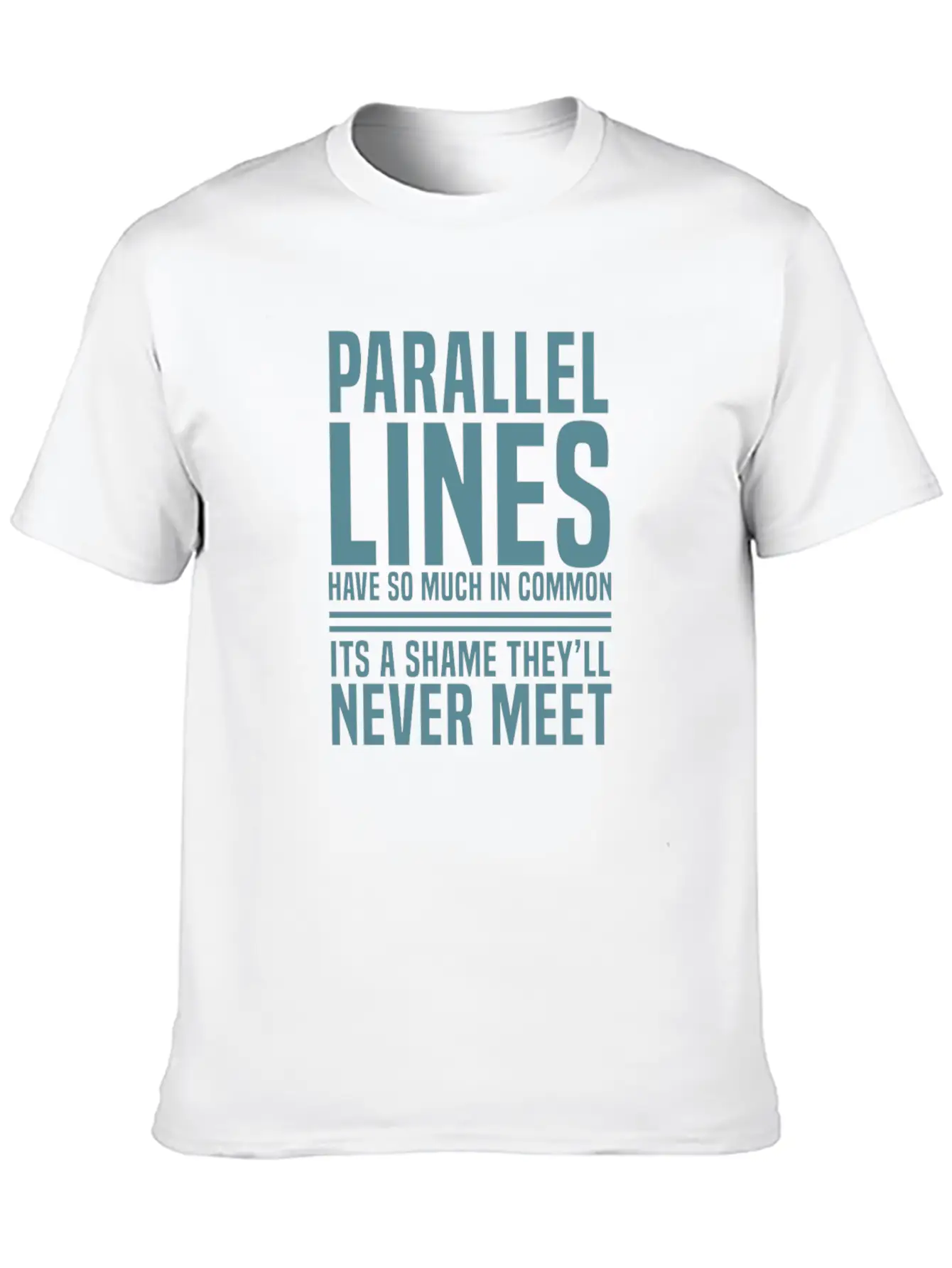 Parallel Lines Classic Fit Graphic Tee For Daily Comfort – Unisex Cotton Shirt