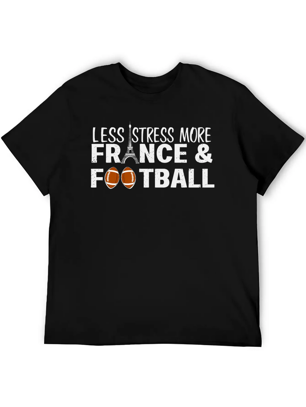 Paris France Eiffel Tower City Traveling Stress Fo Stylish Everyday T-Shirt – Unisex Basic Cotton Tee