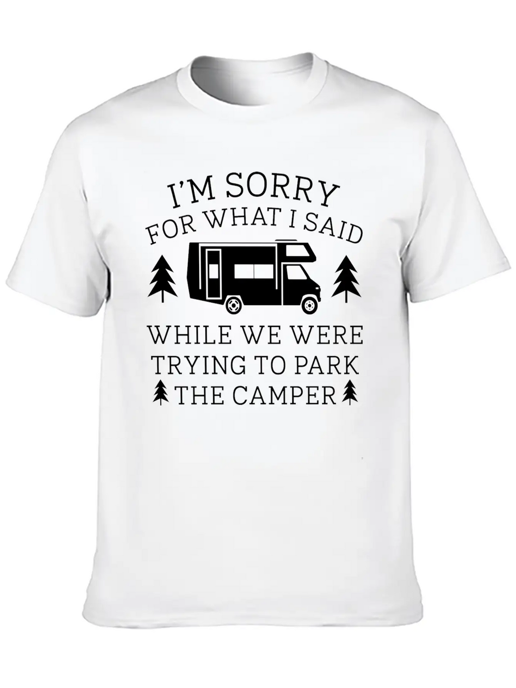 Park The Camper Unisex Casual T-Shirt – Clean Design For Daily Comfort