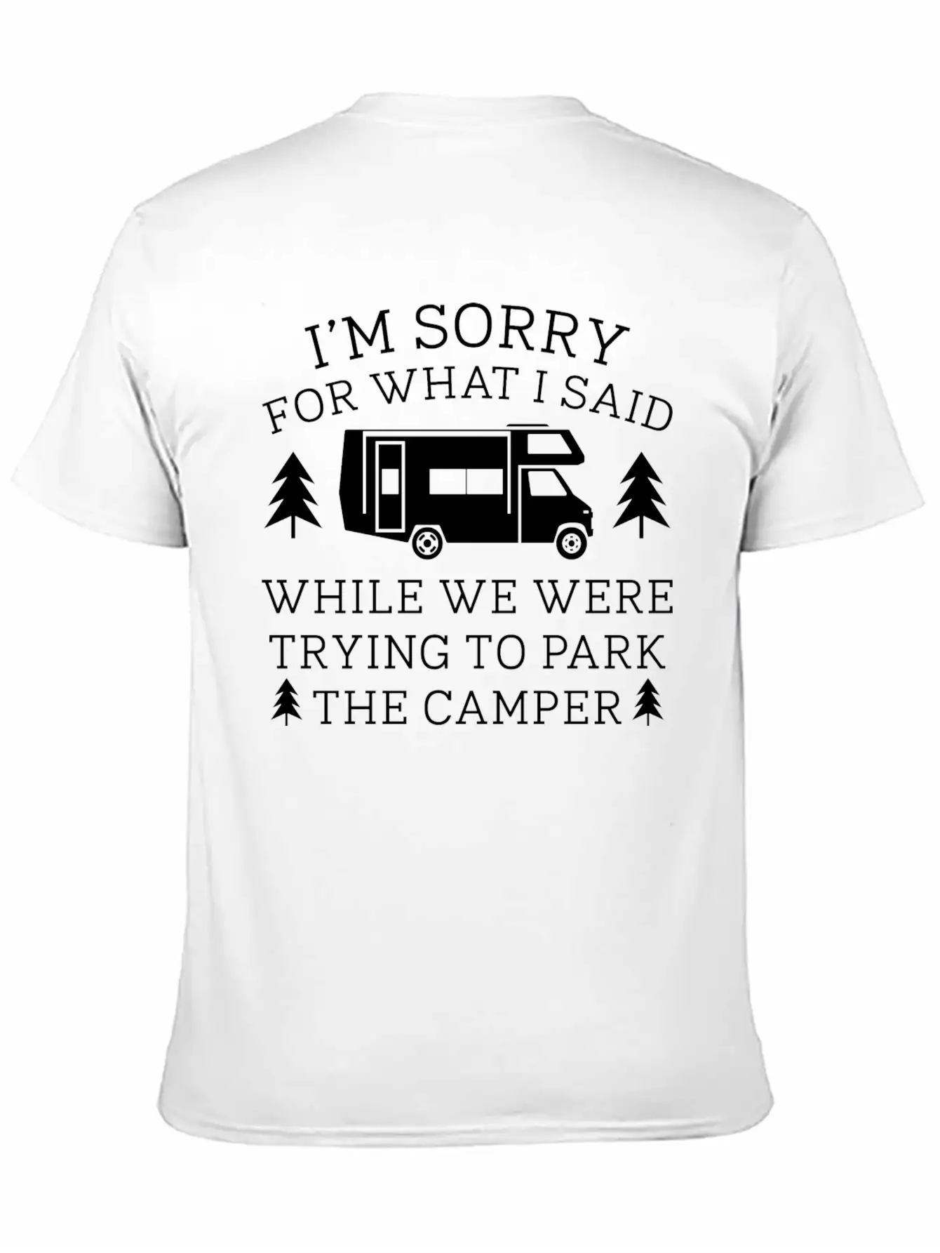 Park The Camper Unisex Casual T-Shirt – Clean Design For Daily Comfort