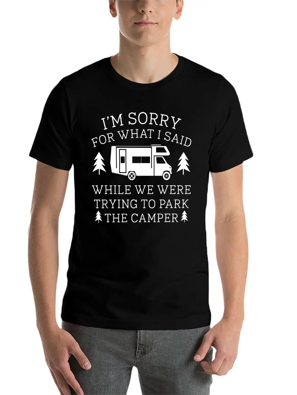 Park The Camper Unisex Casual T-Shirt – Clean Design For Daily Comfort