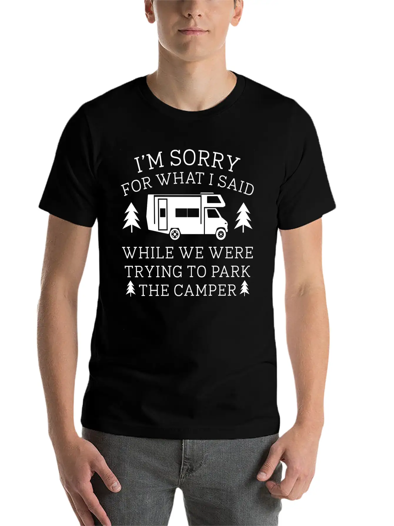 Park The Camper Unisex Casual T-Shirt – Clean Design For Daily Comfort